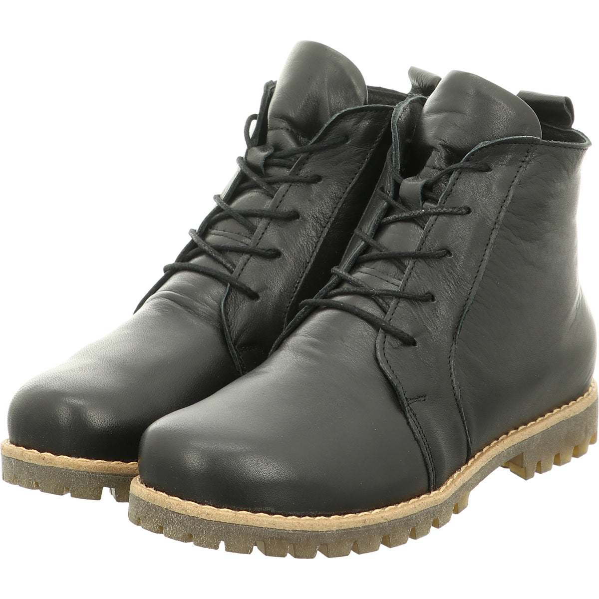 Esgano Stiefelette schwarz