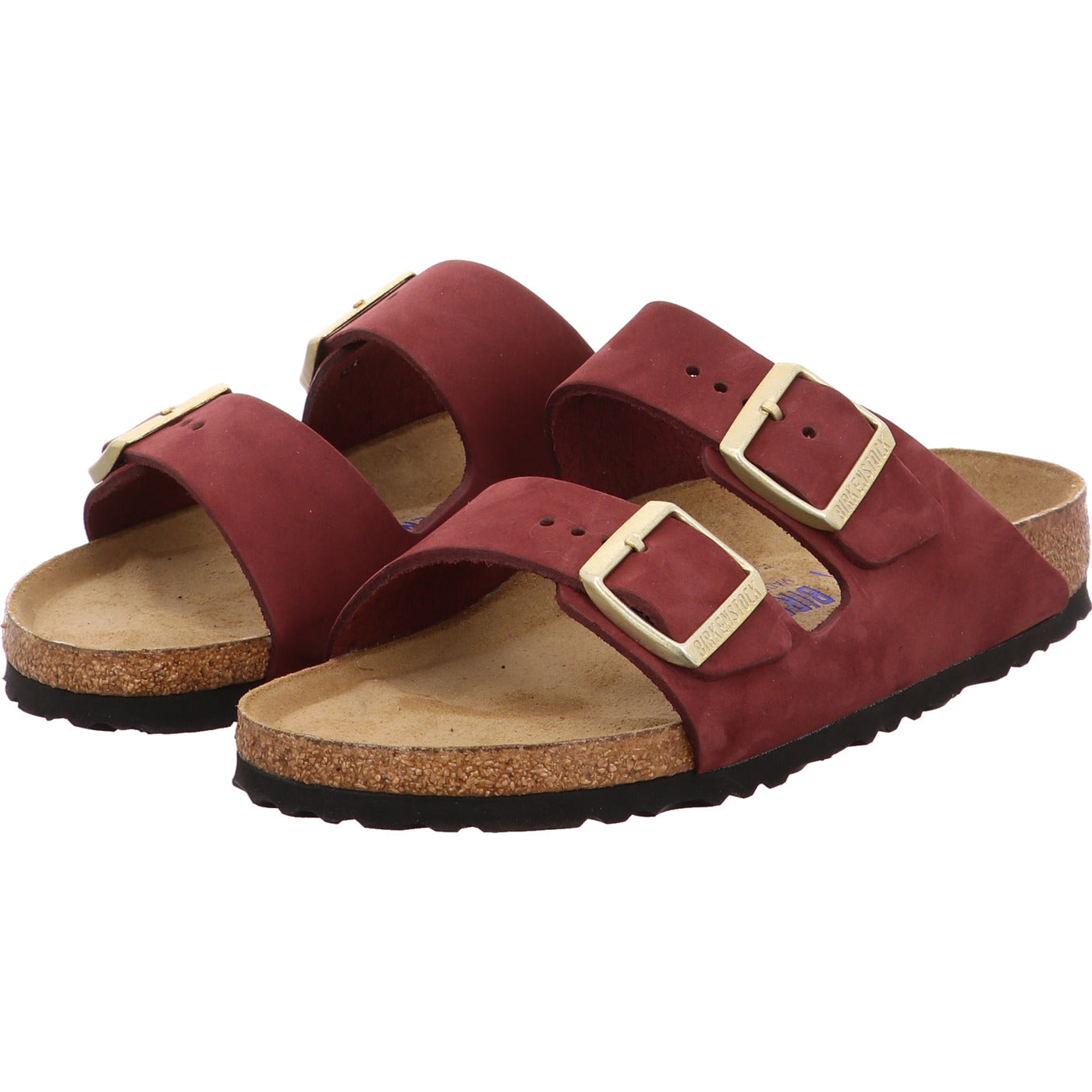 Birkenstock Pantolette Arizona bordo