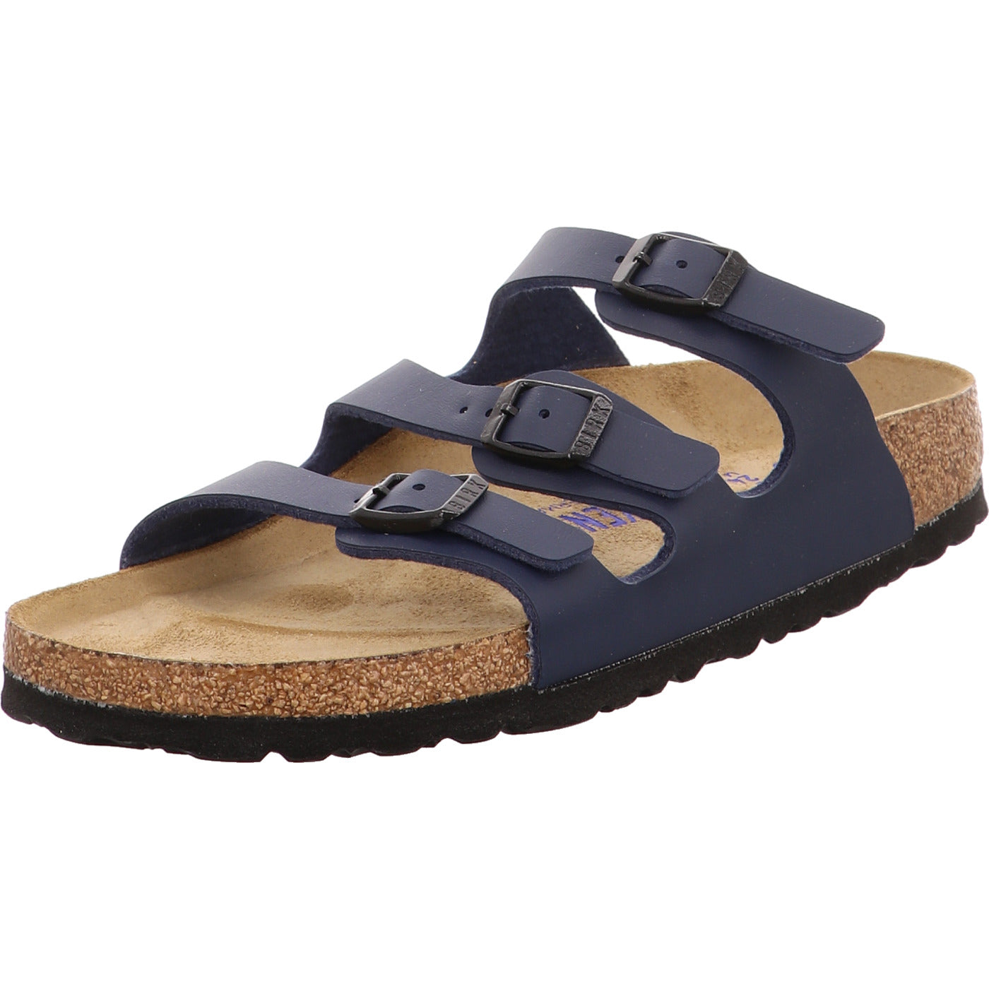 Birkenstock Pantolette Florida blau