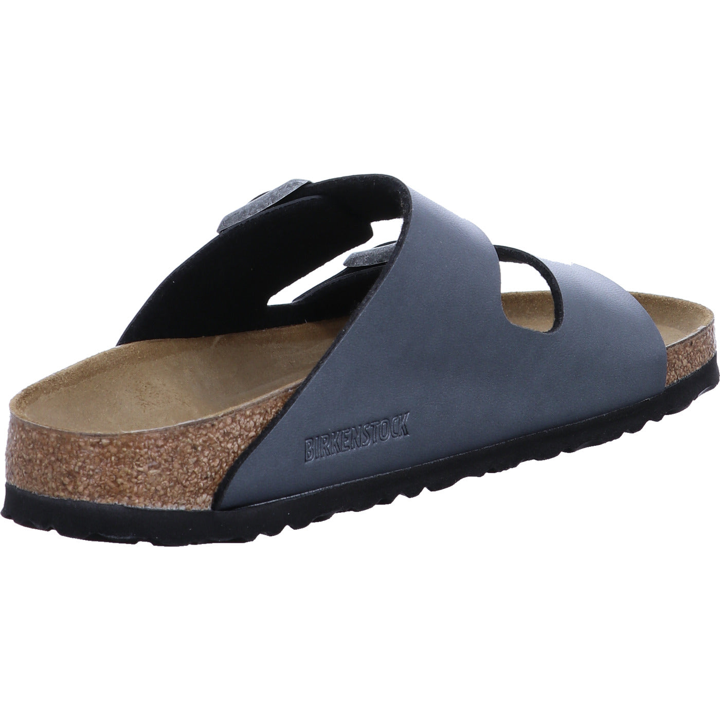 Birkenstock Pantolette Arizona BF Metallic Black
