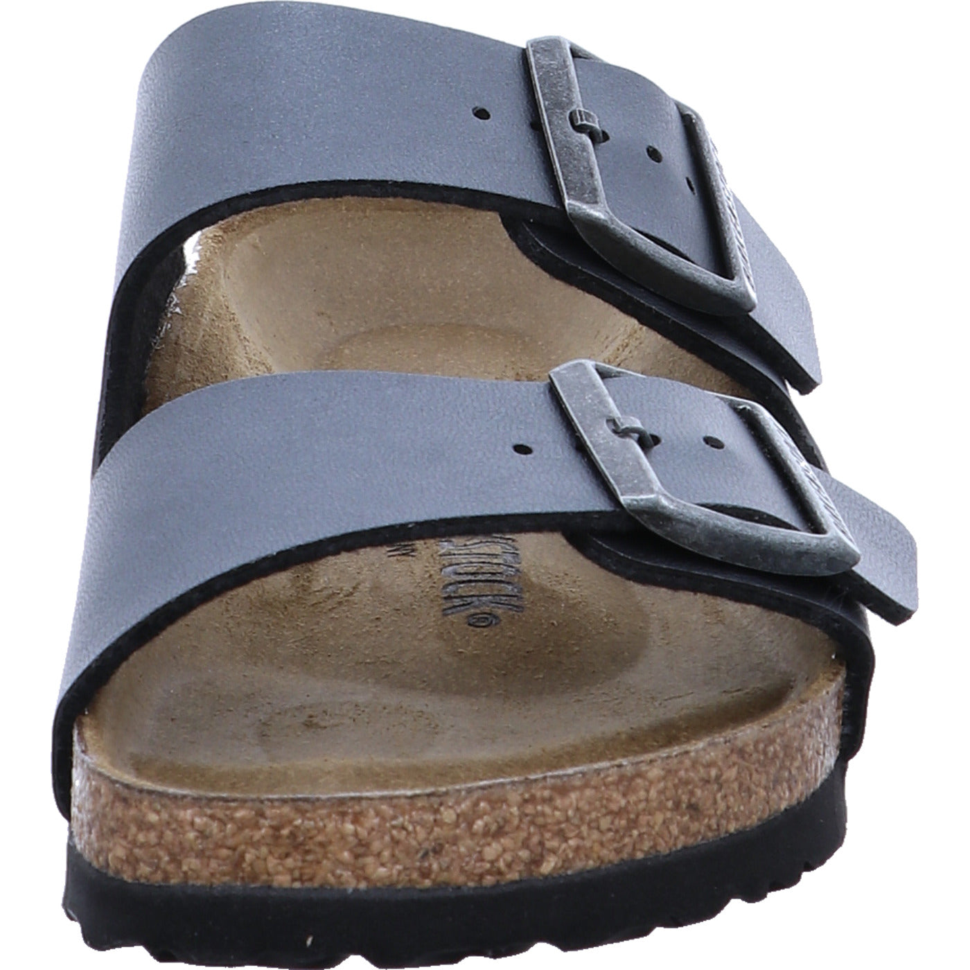 Birkenstock Pantolette Arizona BF Metallic Black