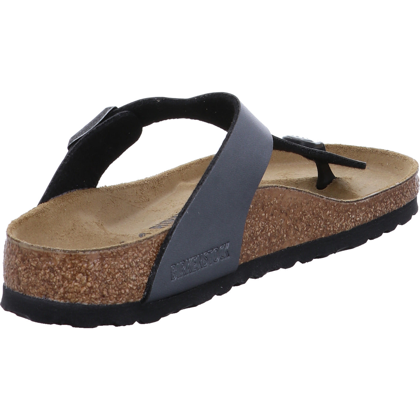 Birkenstock Pantolette Gizeh BF Metallic Black