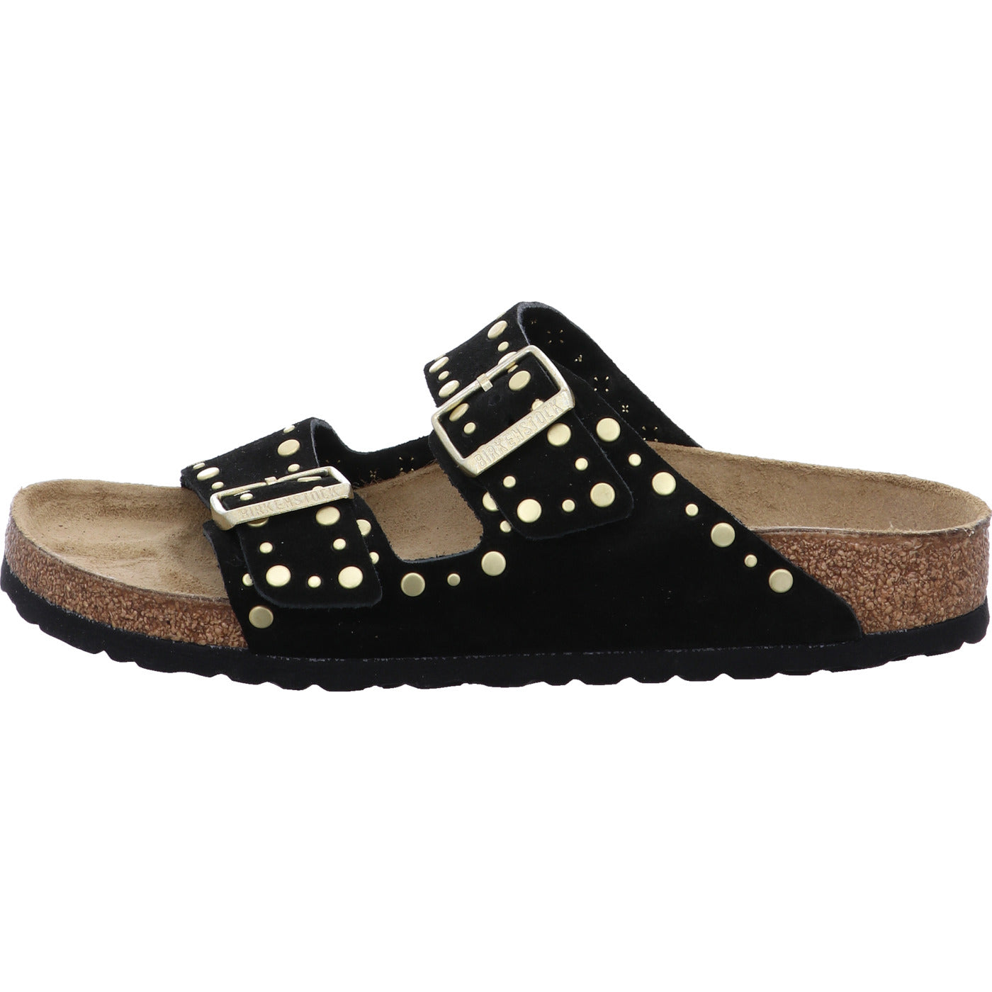 Birkenstock Pantolette Arizona Rivet LEVE Black