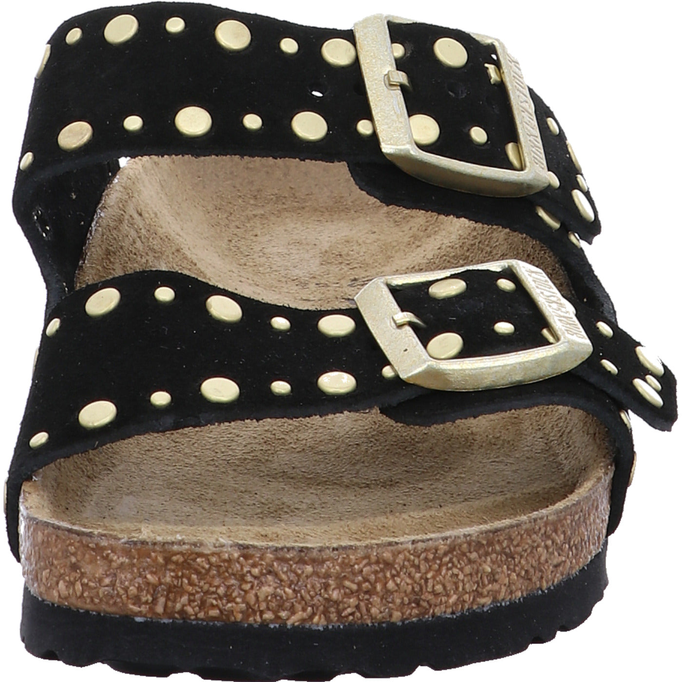 Birkenstock Pantolette Arizona Rivet LEVE Black