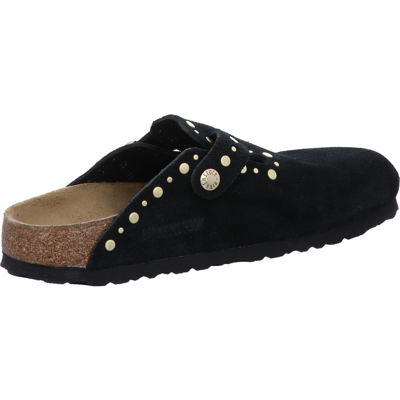 Birkenstock Pantolette Boston Rivet LEVE Black