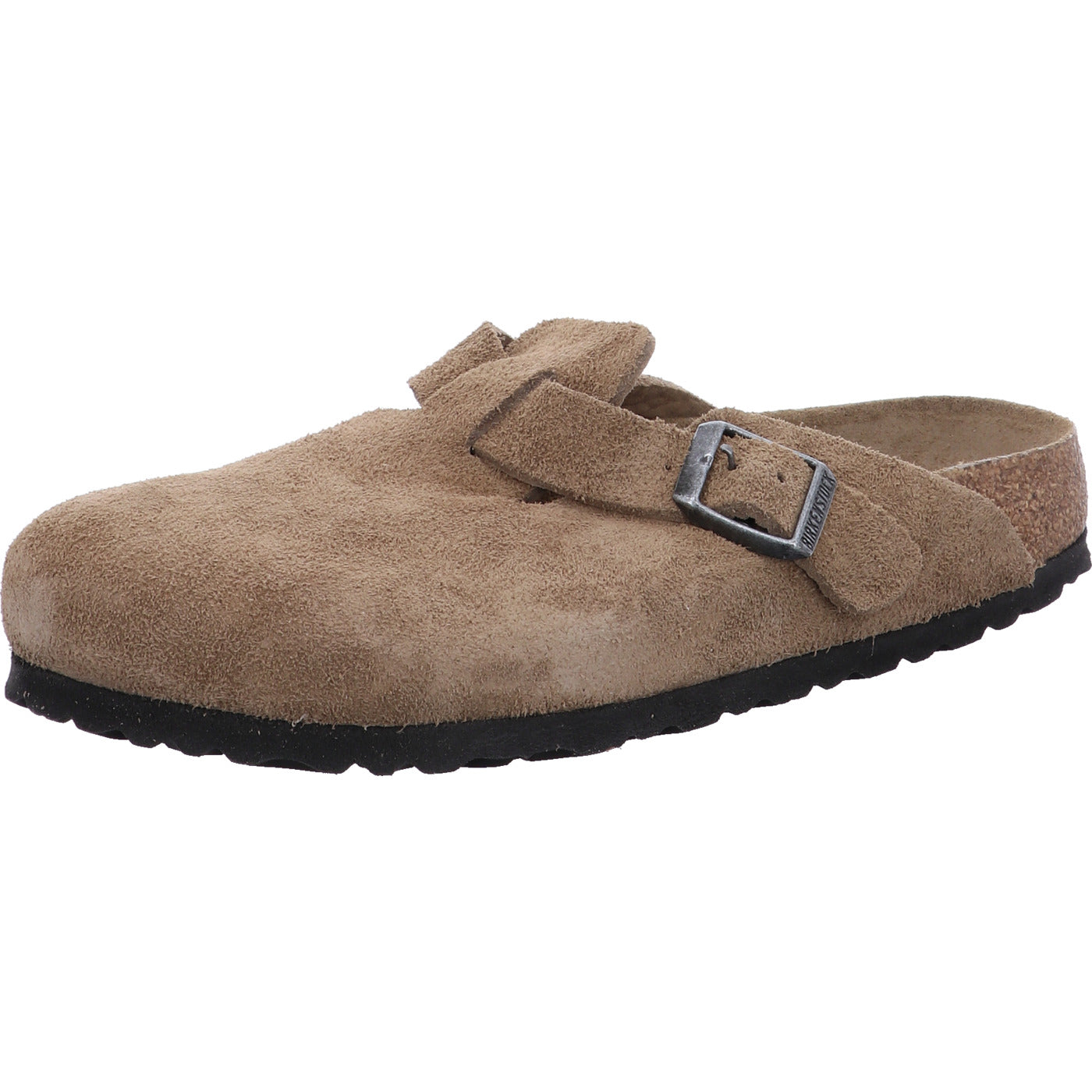 Birkenstock Pantolette Boston SFB LEVE Dark Tea Tonal