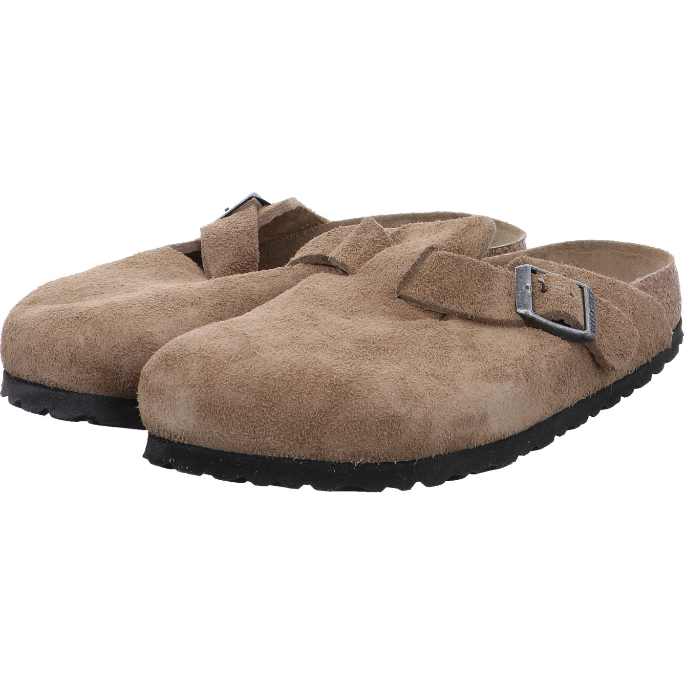 Birkenstock Pantolette Boston SFB LEVE Dark Tea Tonal