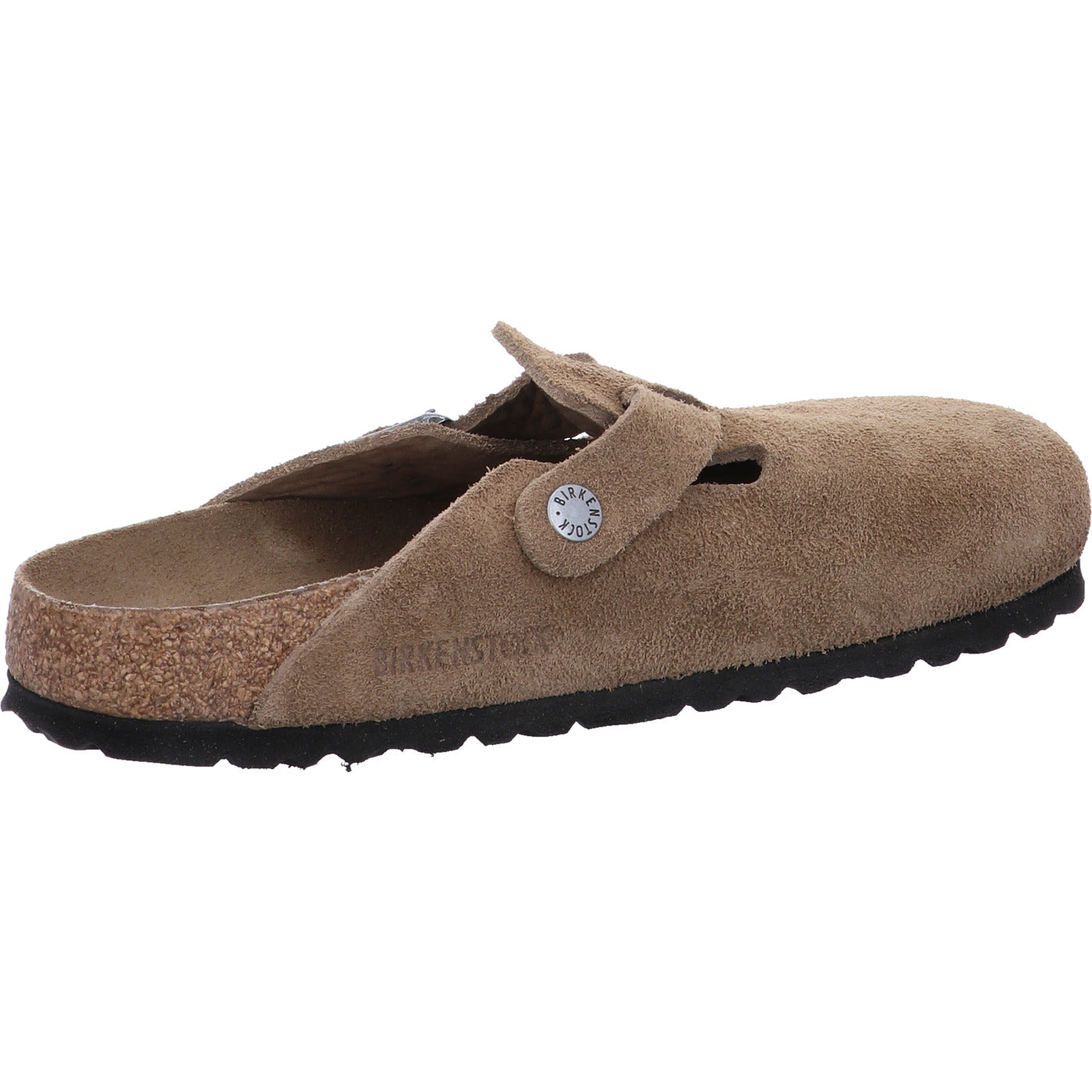 Birkenstock Pantolette Boston SFB LEVE Dark Tea Tonal