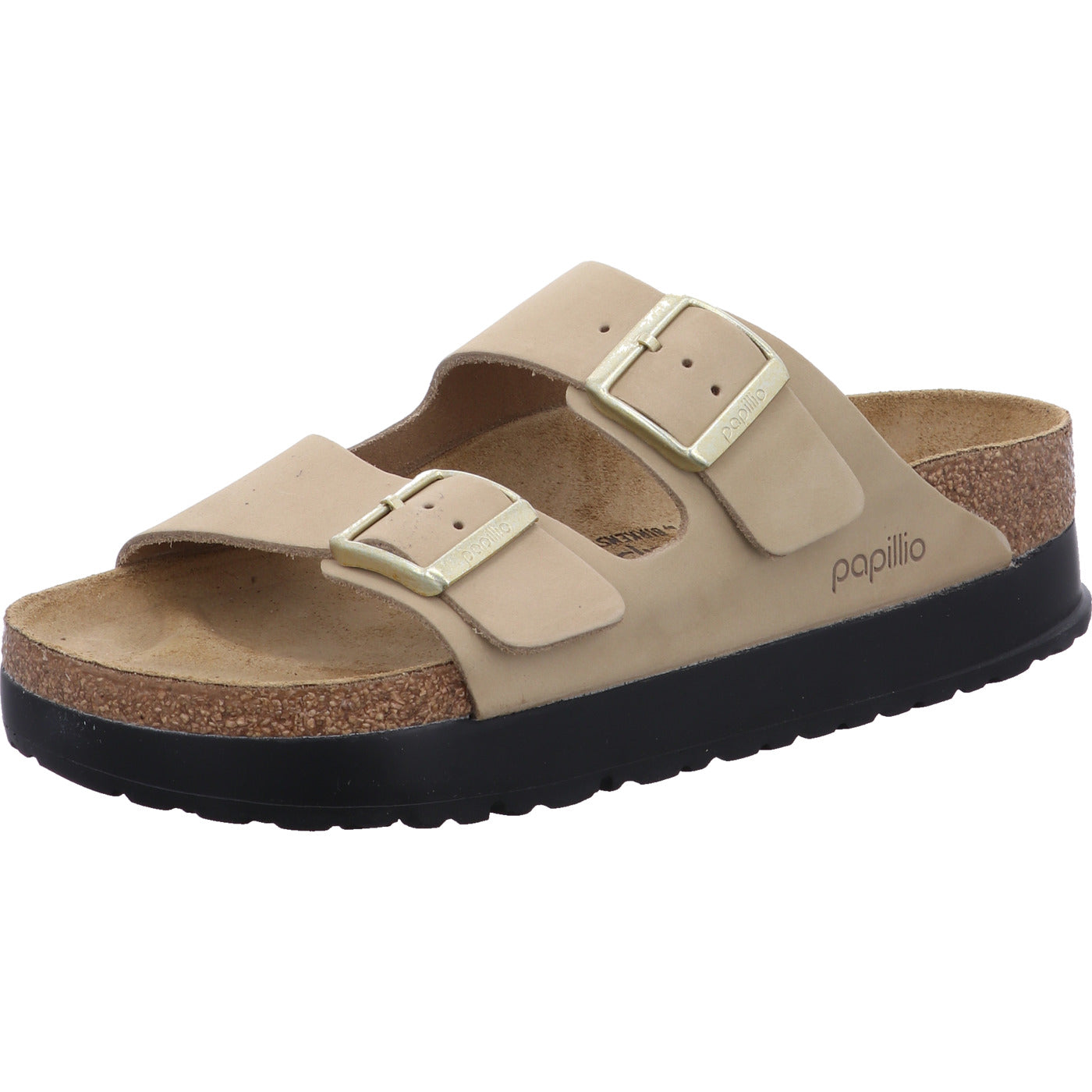 Birkenstock Pantolette Arizona Flex Platform LENB San