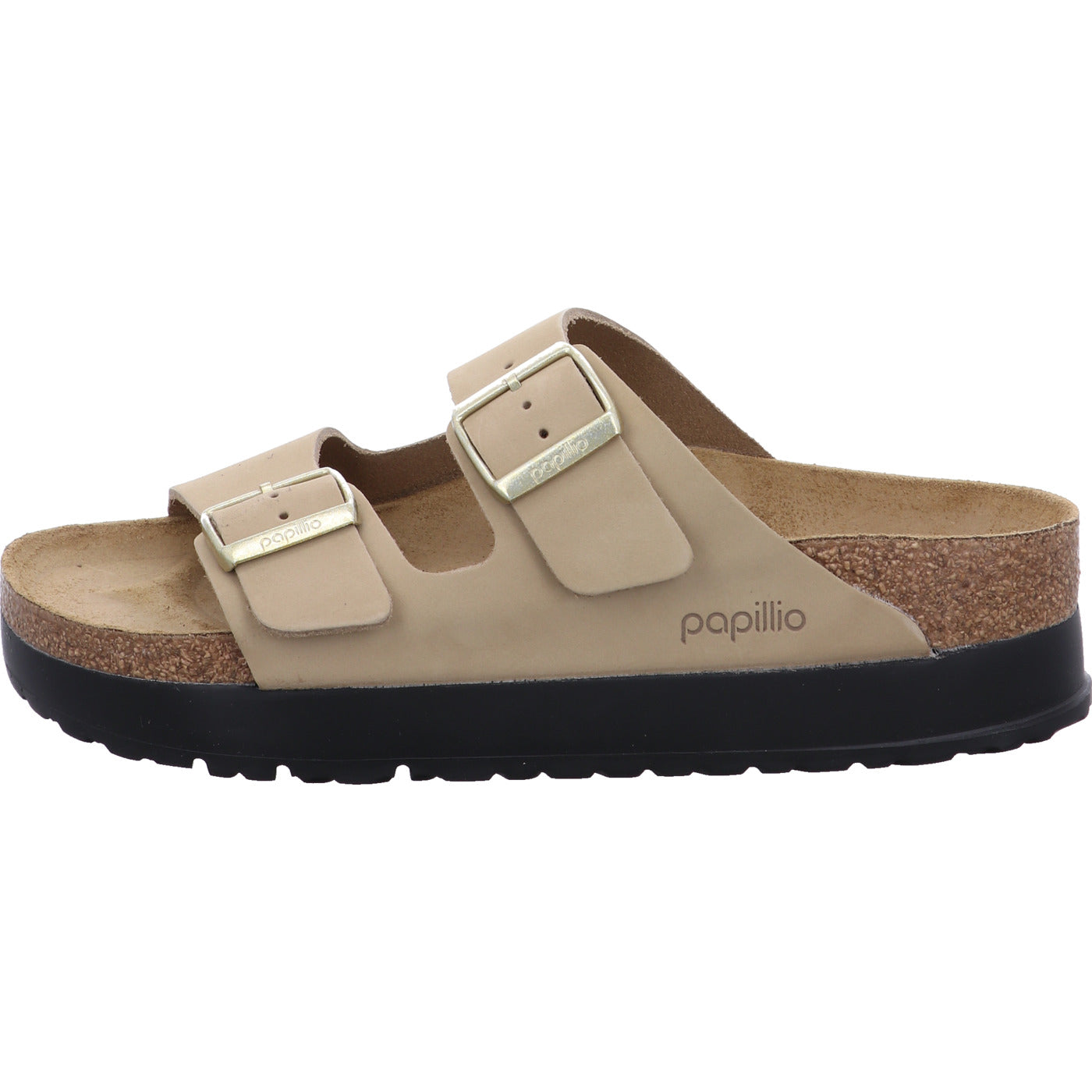 Birkenstock Pantolette Arizona Flex Platform LENB San