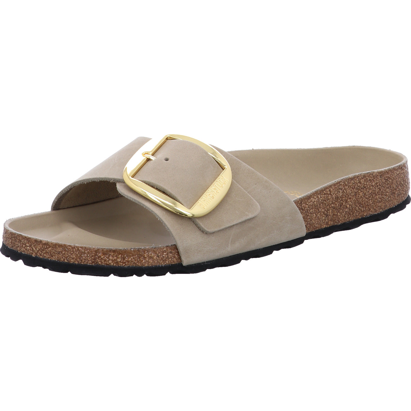 Birkenstock Pantolette Madrid Big Buckle LEOI Tabacco