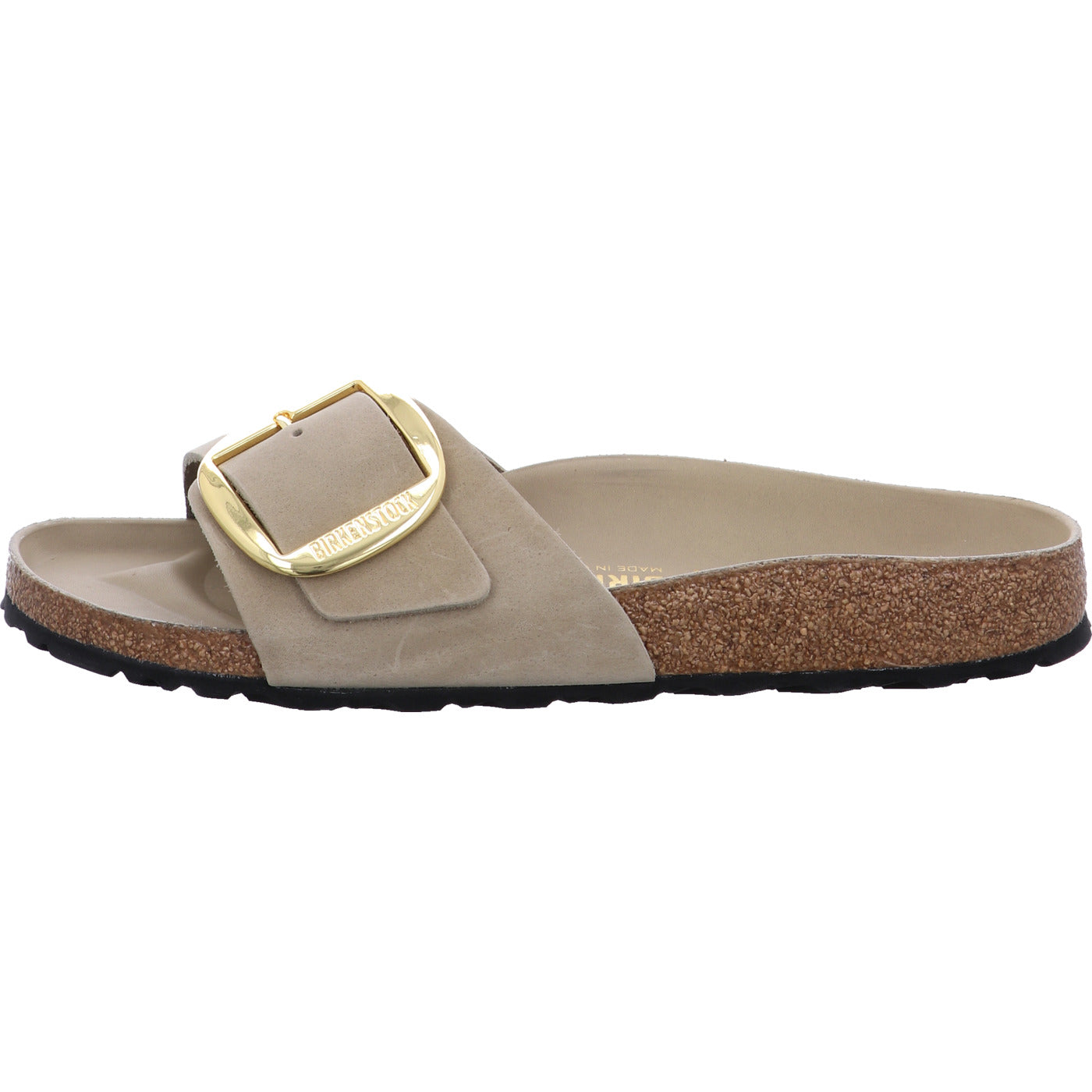 Birkenstock Pantolette Madrid Big Buckle LEOI Tabacco