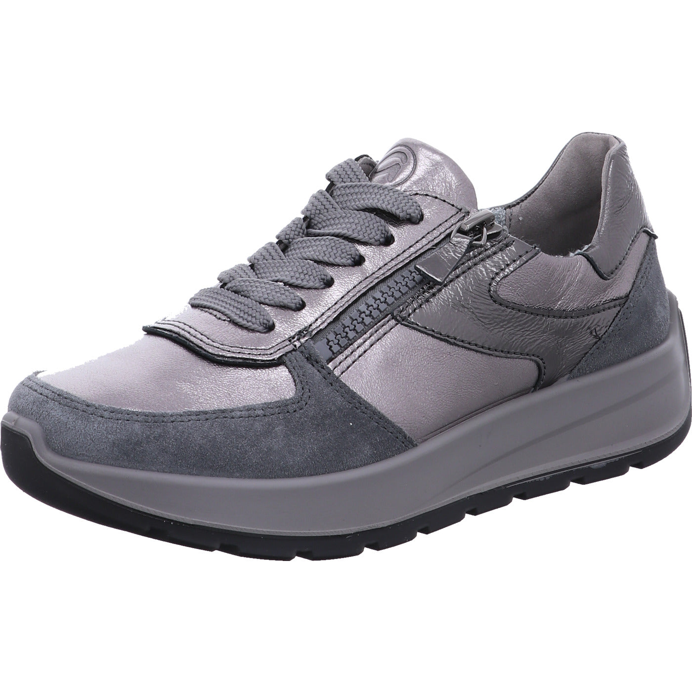 Ara Schnürschuh NEW YORK grau