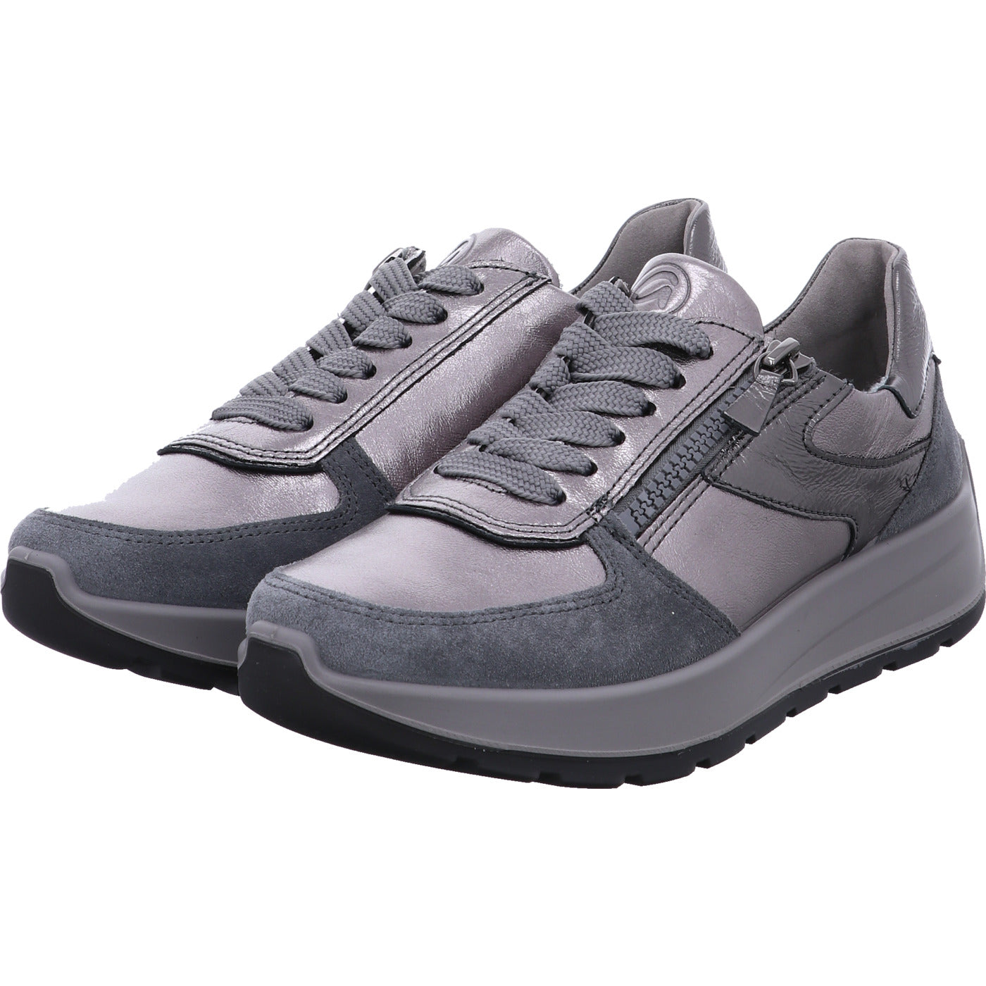 Ara Schnürschuh NEW YORK grau