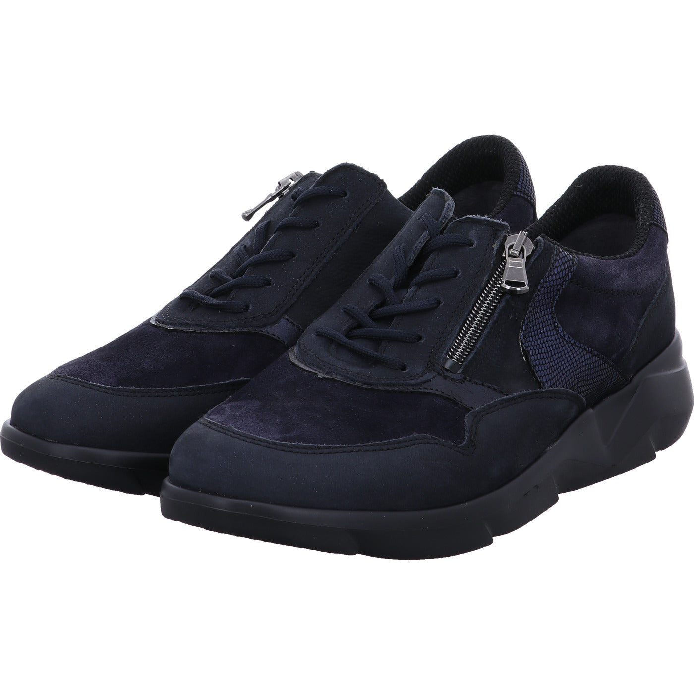 Waldläufer Schnürschuh K-Funky blau