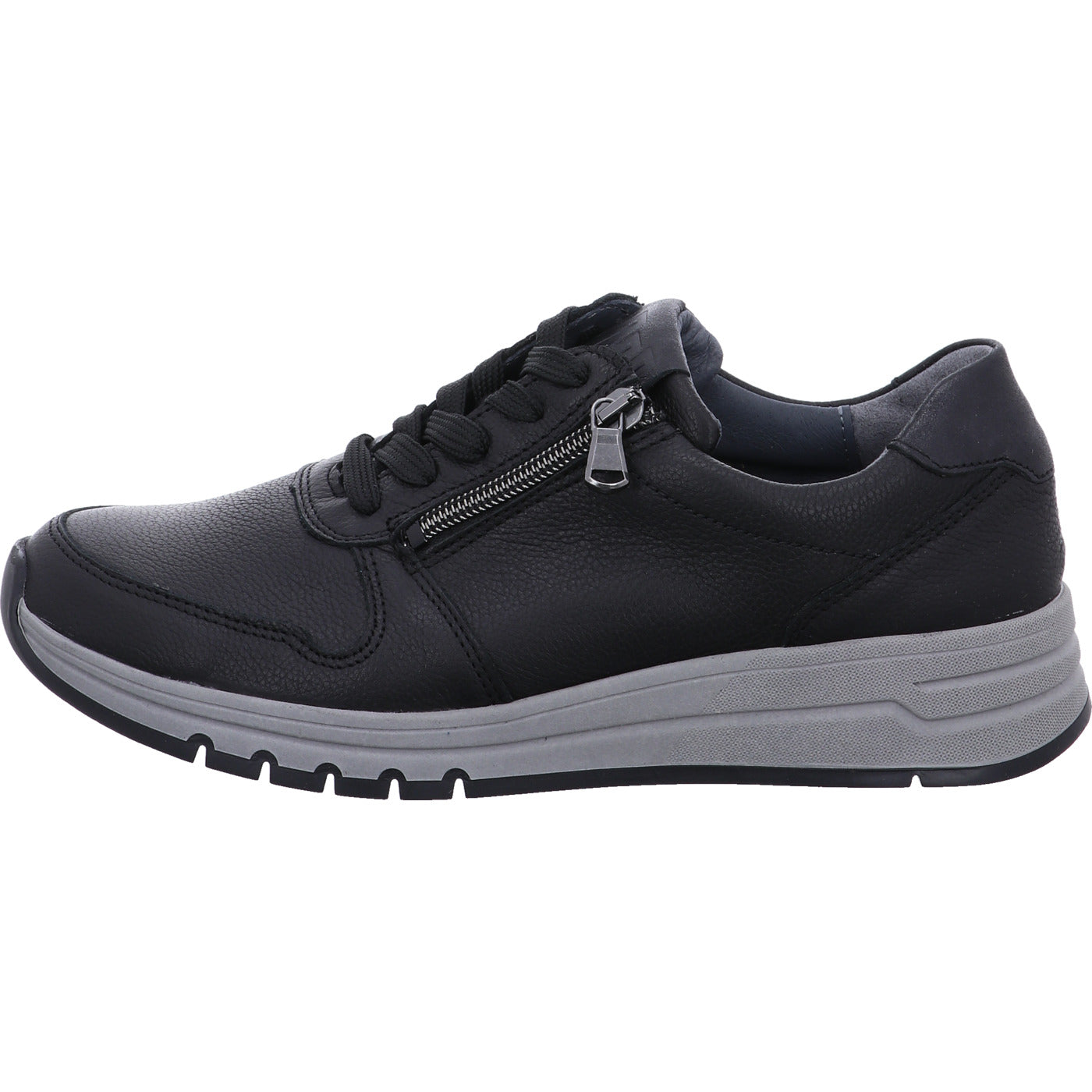 Waldläufer Schnürschuh H-April schwarz