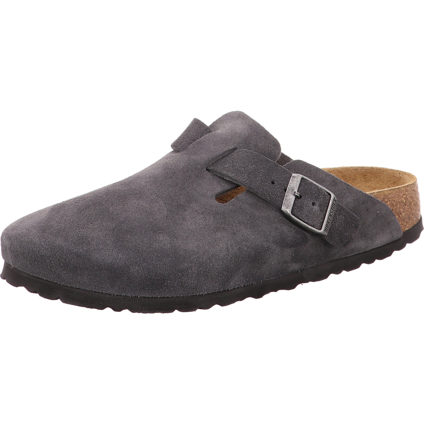 Birkenstock Pantolette Boston LEVE Charcoal