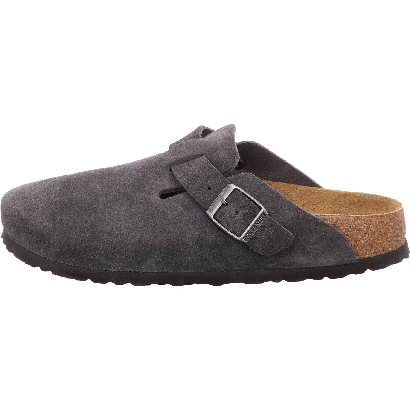 Birkenstock Pantolette Boston LEVE Charcoal