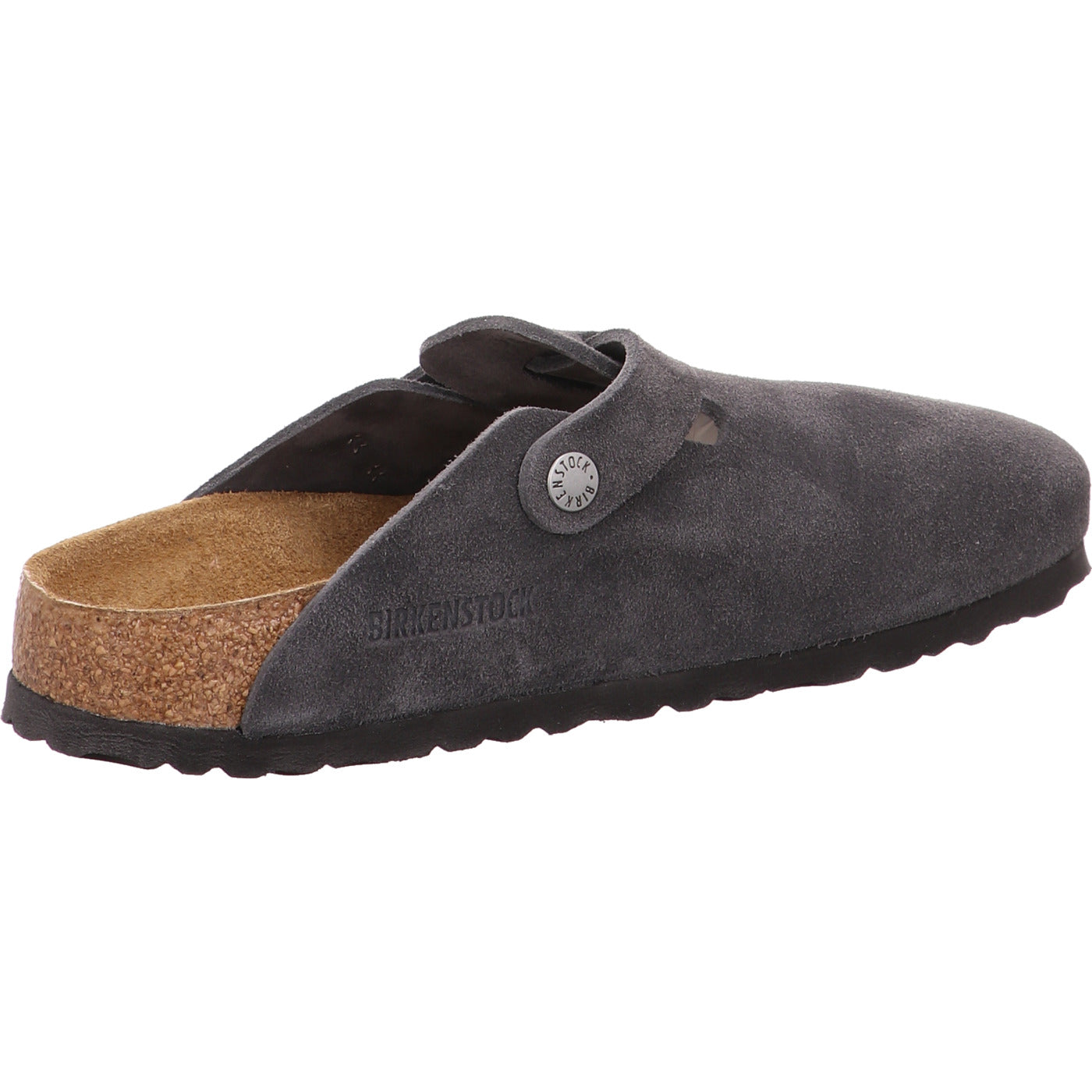 Birkenstock Pantolette Boston LEVE Charcoal