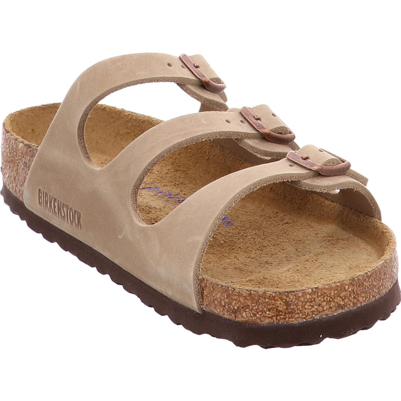 Birkenstock Pantolette Florida SFB LEOI Tabacco Brown