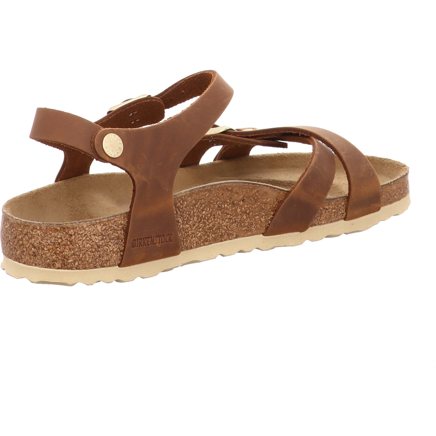 Birkenstock Sandale Kumba LEOI Cognac