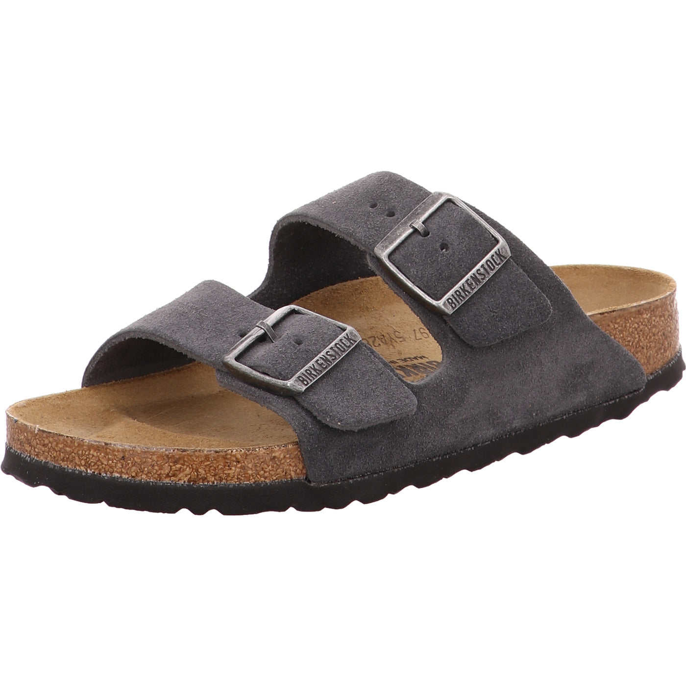Birkenstock Pantolette Arizona LEVE Charcoal