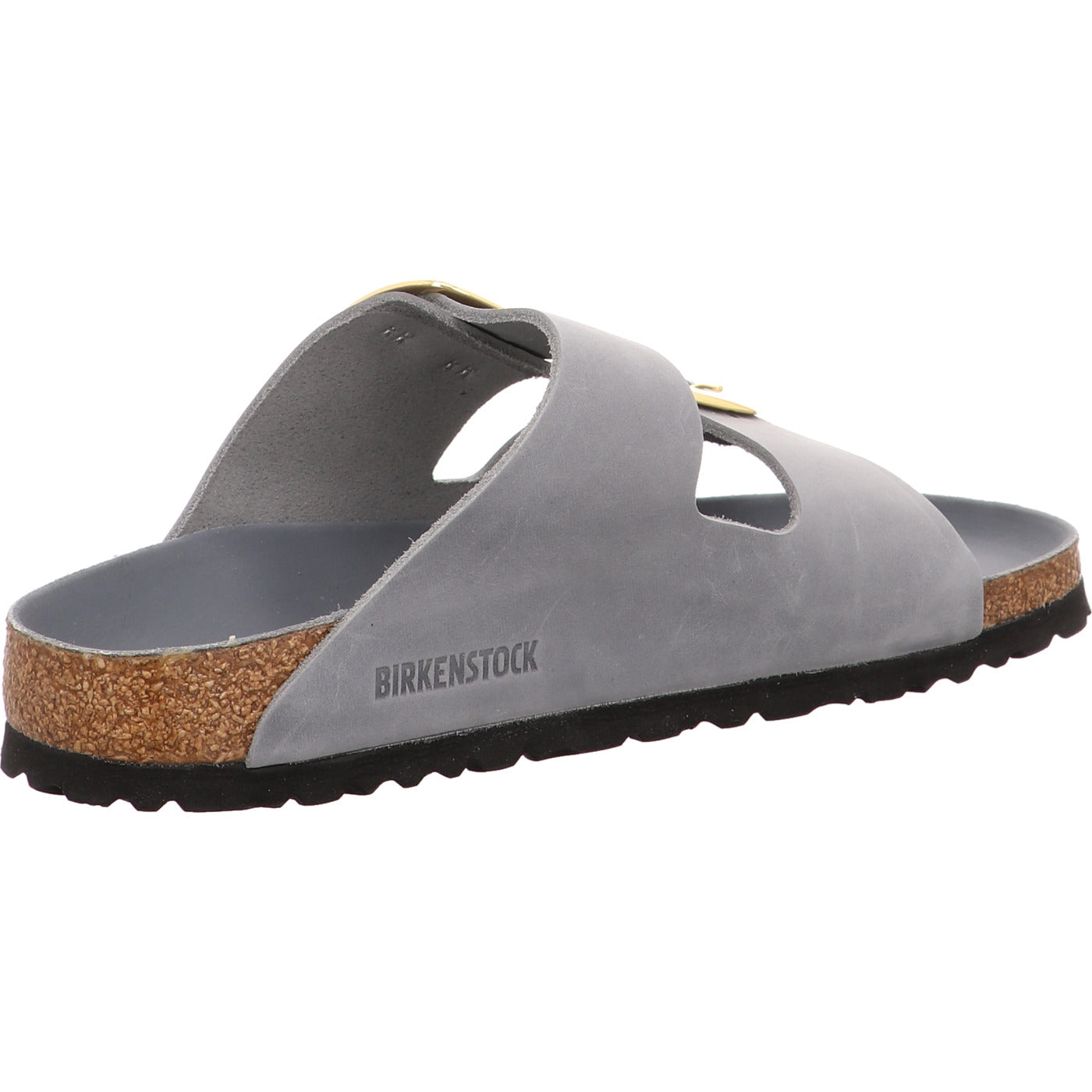 Birkenstock Pantolette Arizona Big Buckle LEOI Basal grau
