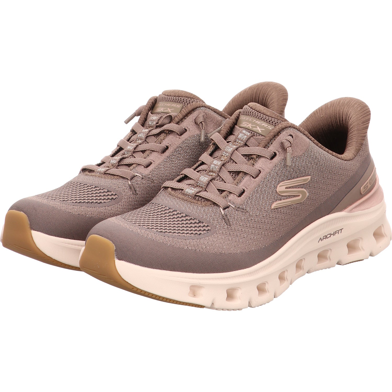 Skechers Slipper SI - GLIDE-STEP PRO braun