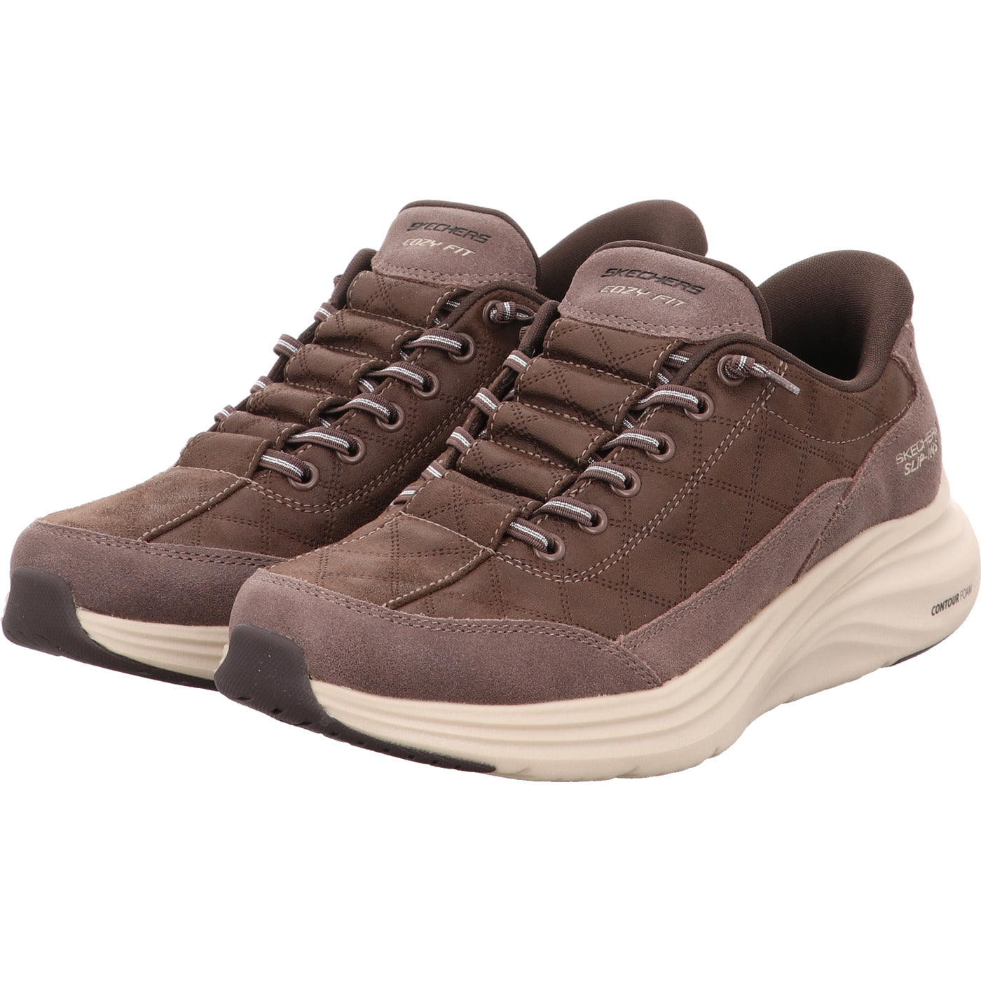 Skechers Slipper SI - CONTOUR FOAM braun