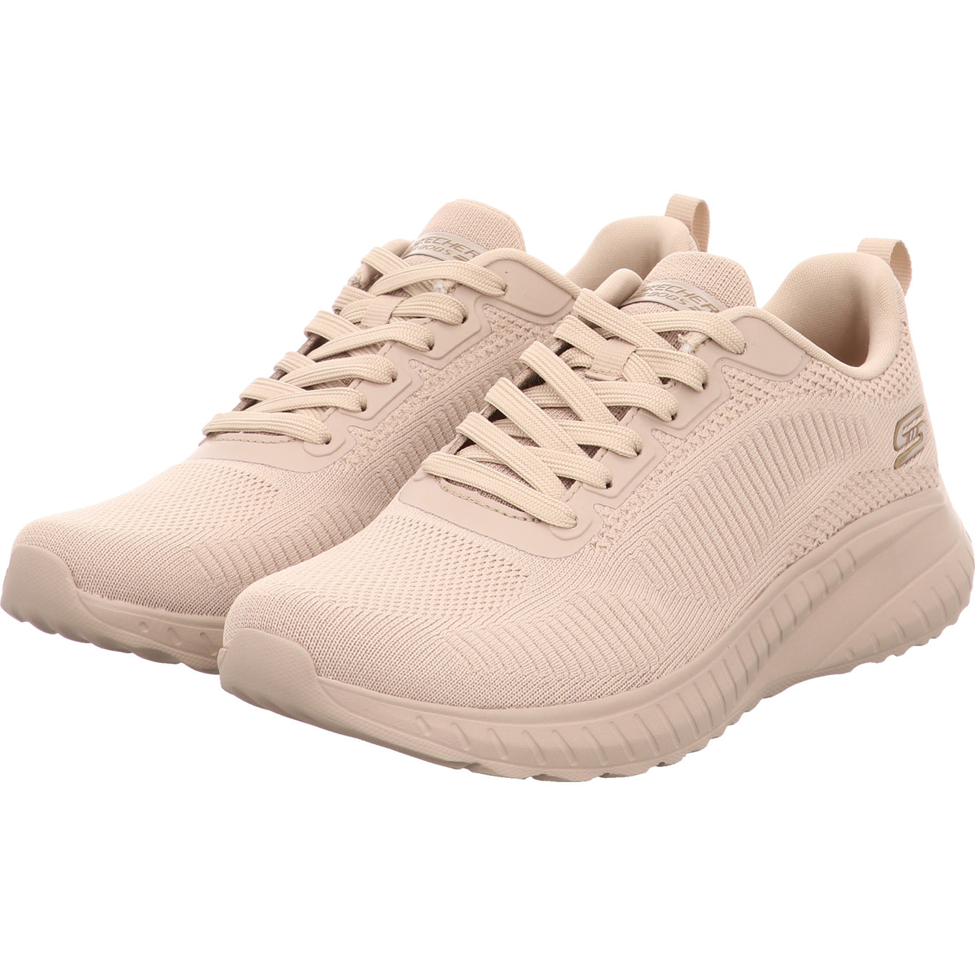 Skechers Schnürschuh BOBS SPORT SQUAD beige
