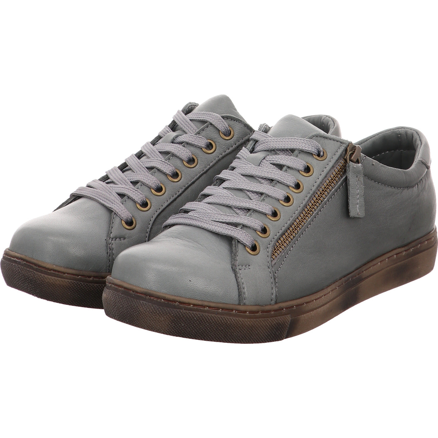 Esgano Schnürschuh Da. - Sneaker grau