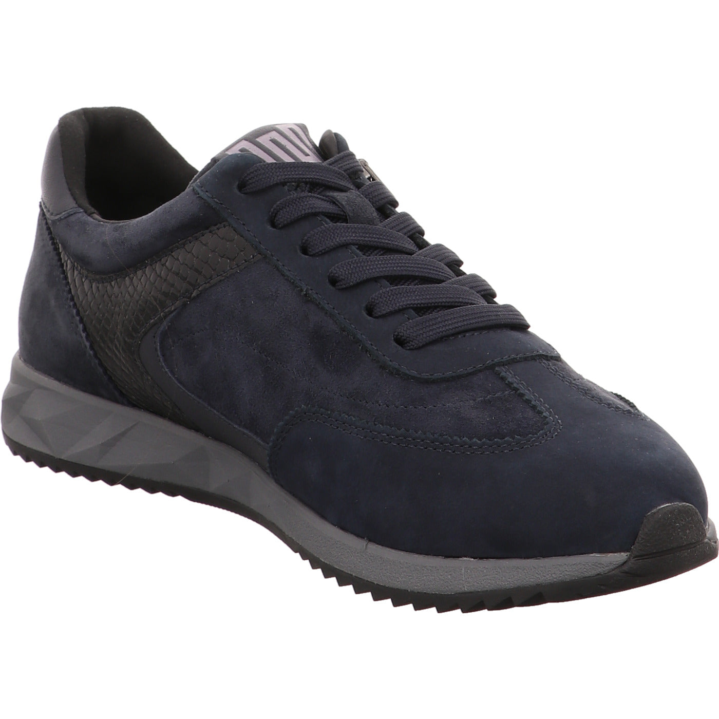 Waldläufer Schnürschuh H-Janett blau