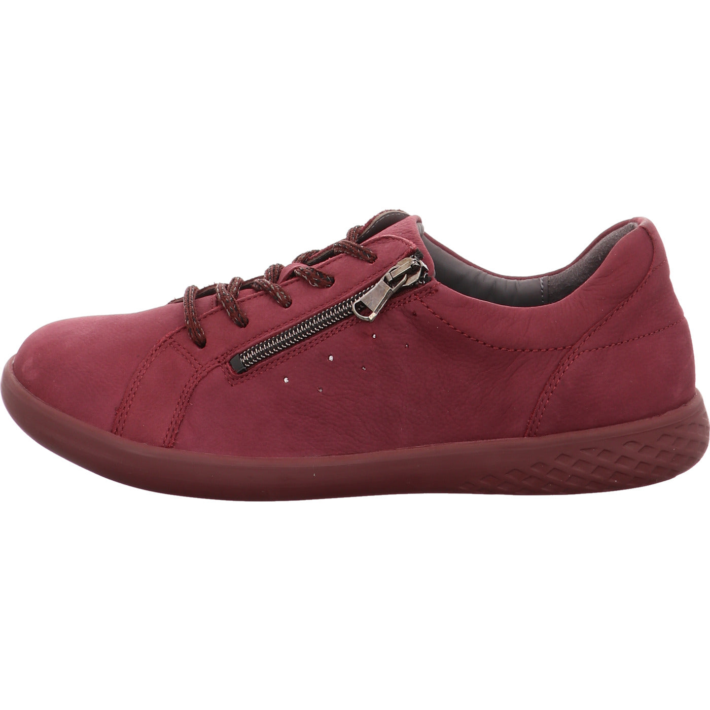 Waldläufer Schnürschuh H-Cloé bordo