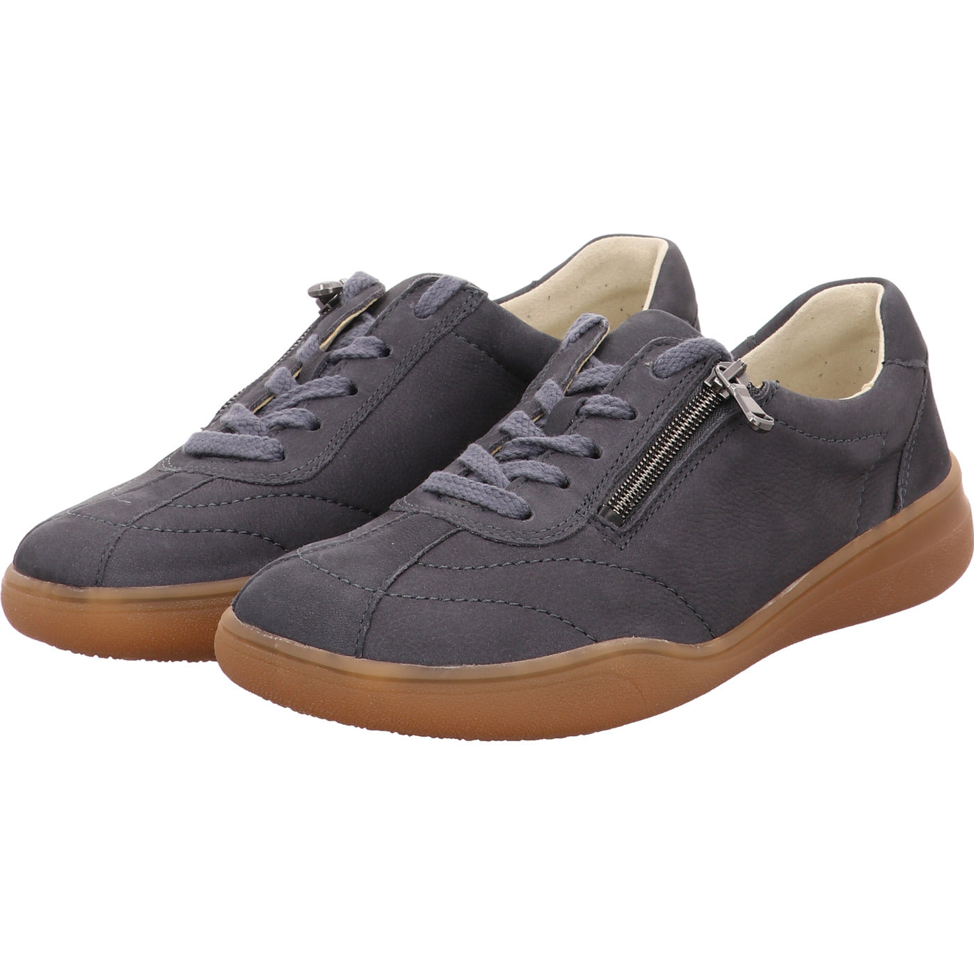 Waldläufer Schnürschuh H-Linea blau