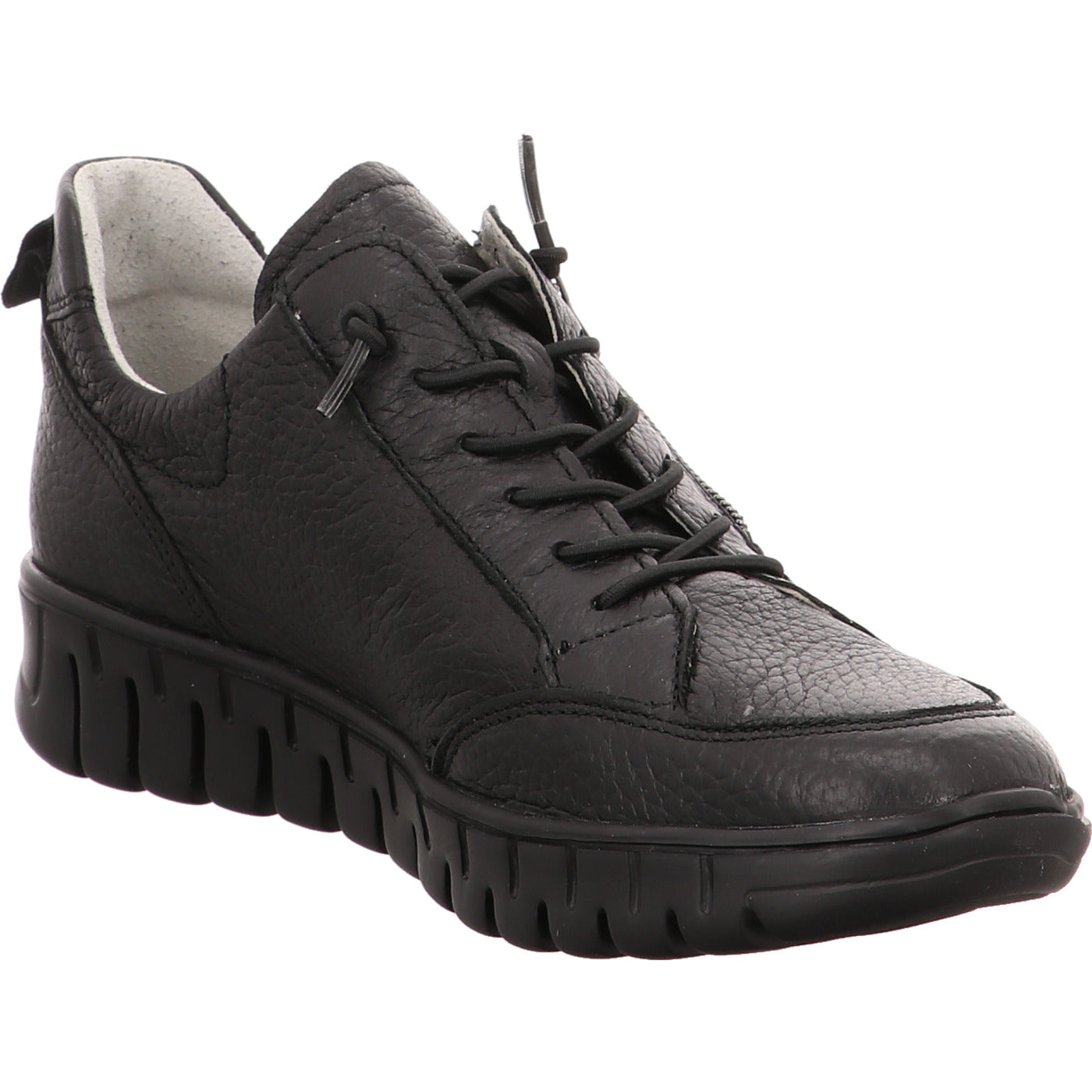 Waldläufer Schnürschuh H-Birdy schwarz