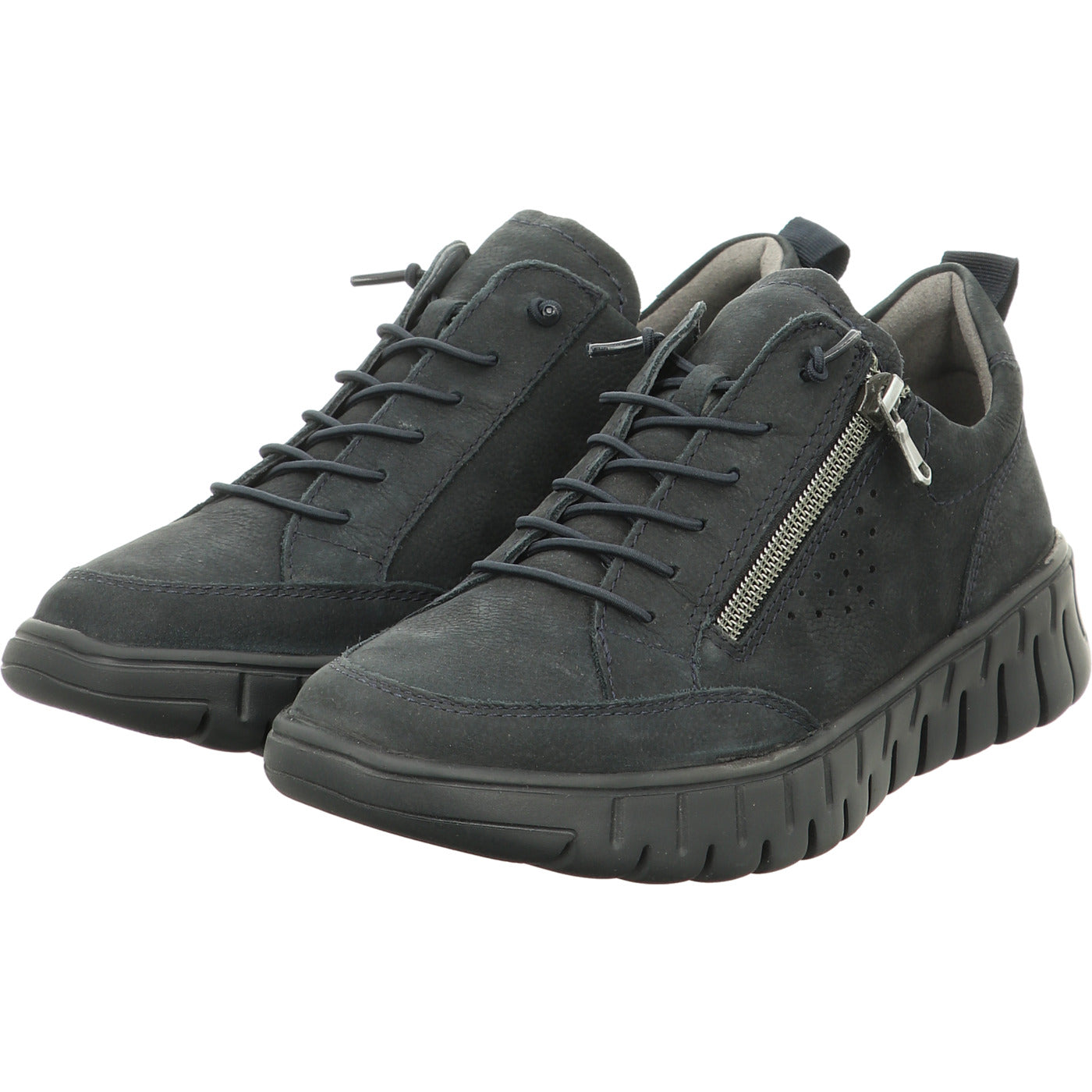 Waldläufer Schnürschuh H-Birdy blau