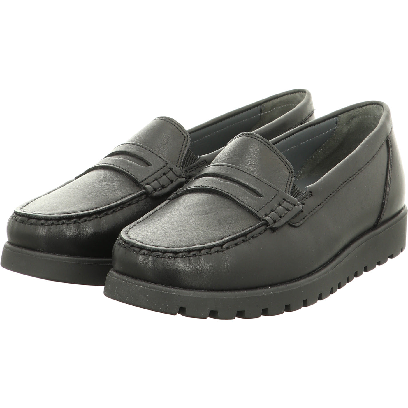 Waldläufer Slipper Hegli schwarz