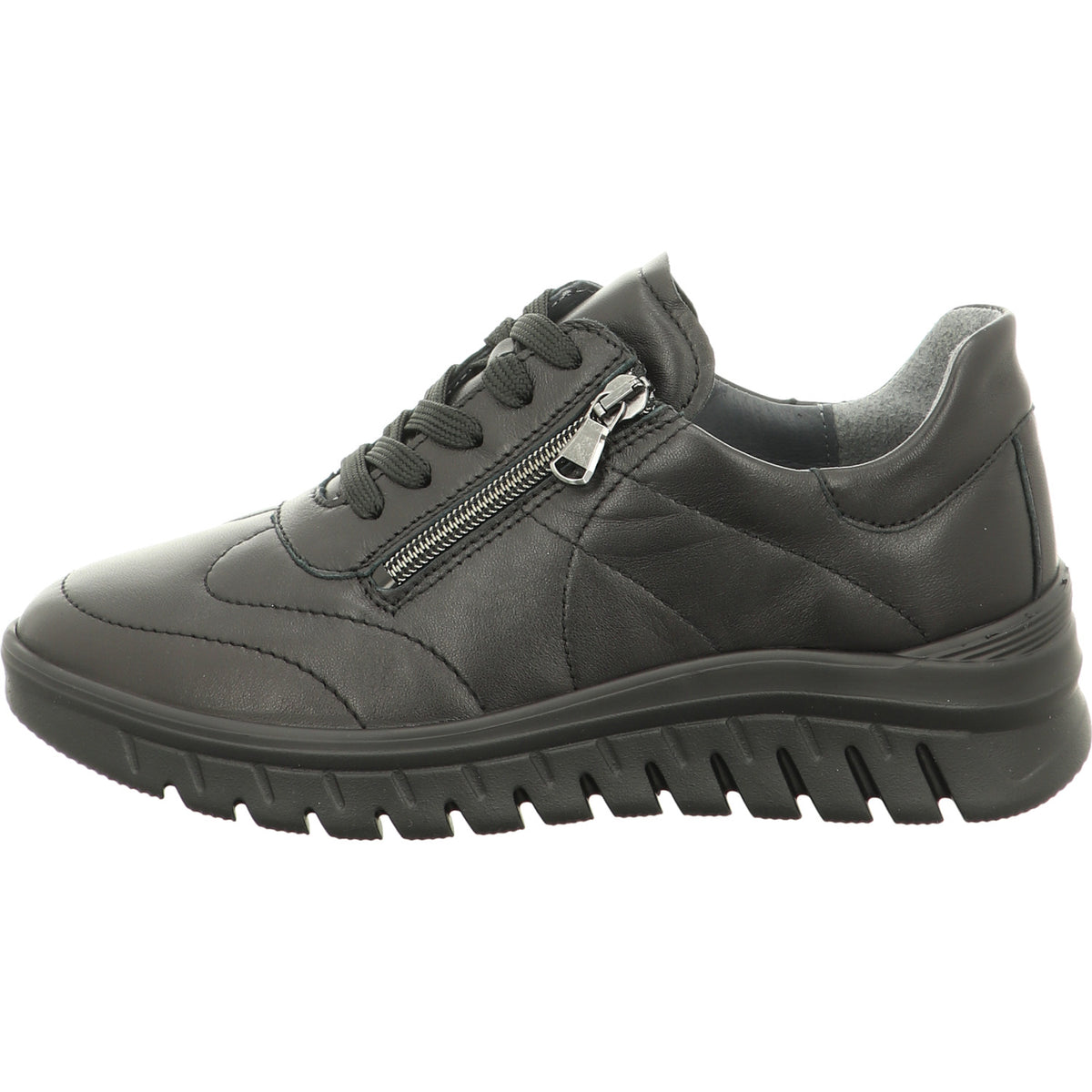 Waldläufer Schnürschuh K-Becky schwarz