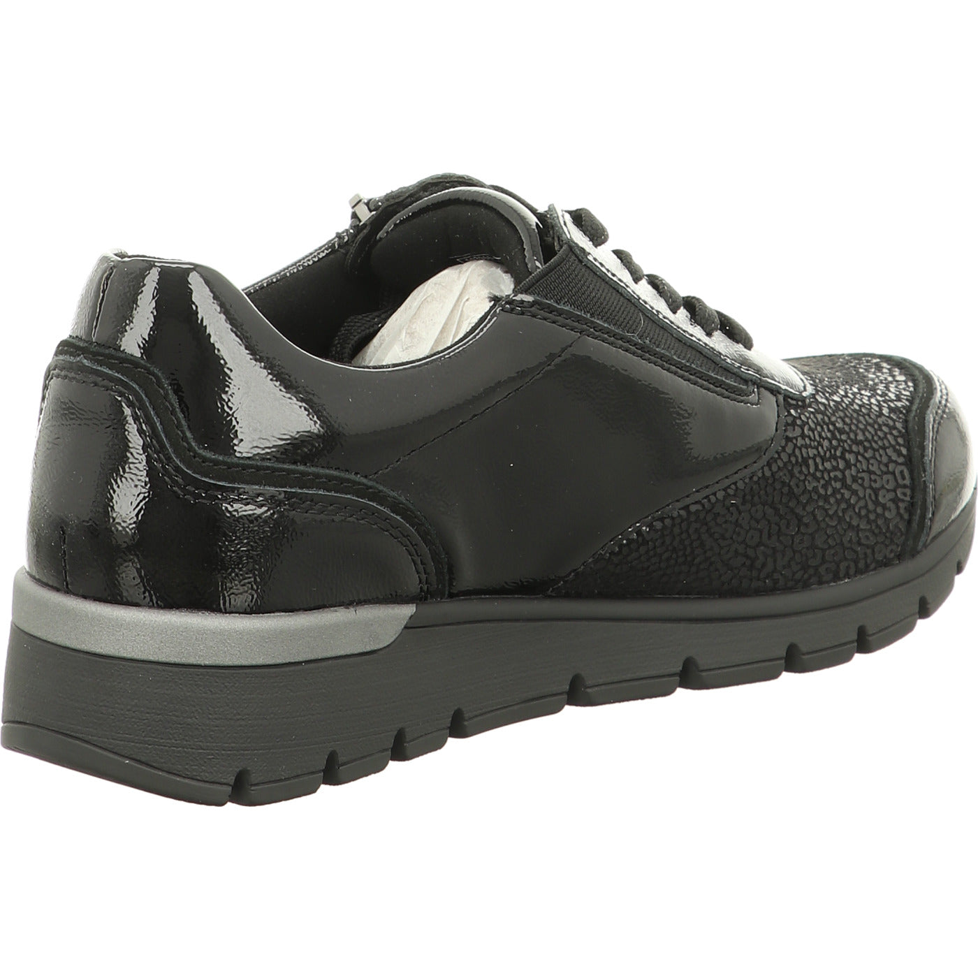 Waldläufer Schnürschuh K-Ramona schwarz