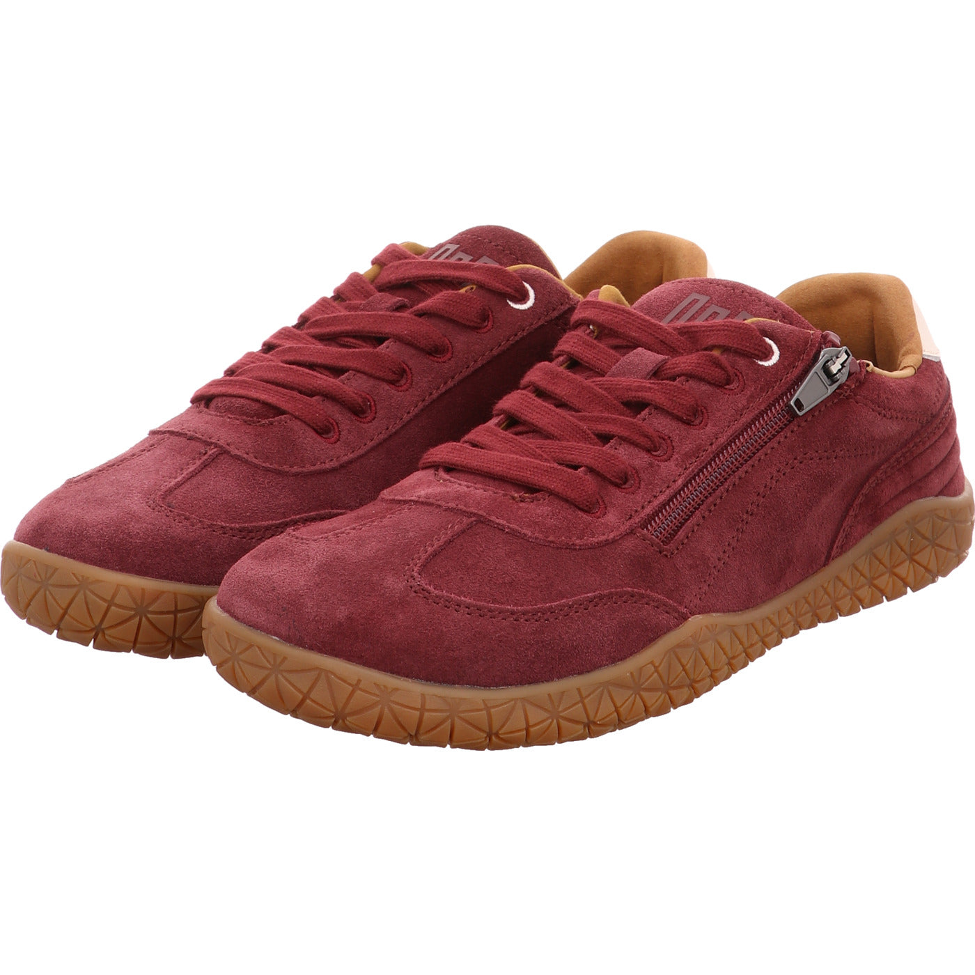 Waldläufer Schnürschuh H-Britt bordo