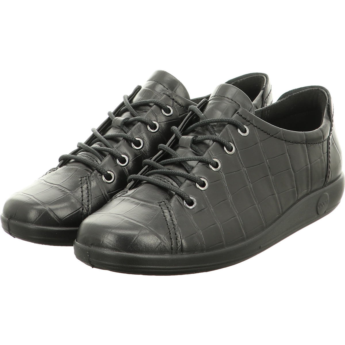 Ecco Schnürschuh ECCO SOFT 2.0 schwarz