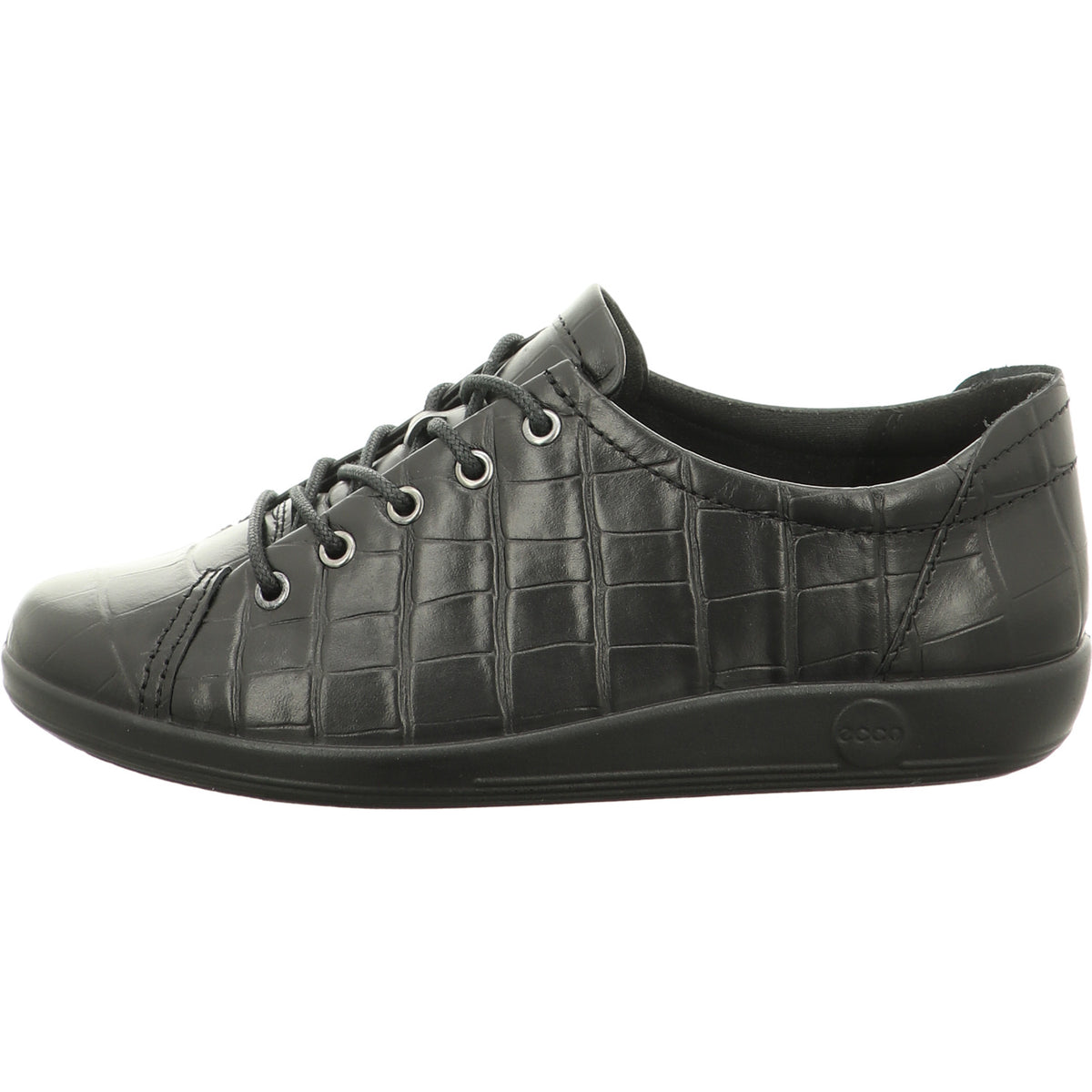 Ecco Schnürschuh ECCO SOFT 2.0 schwarz