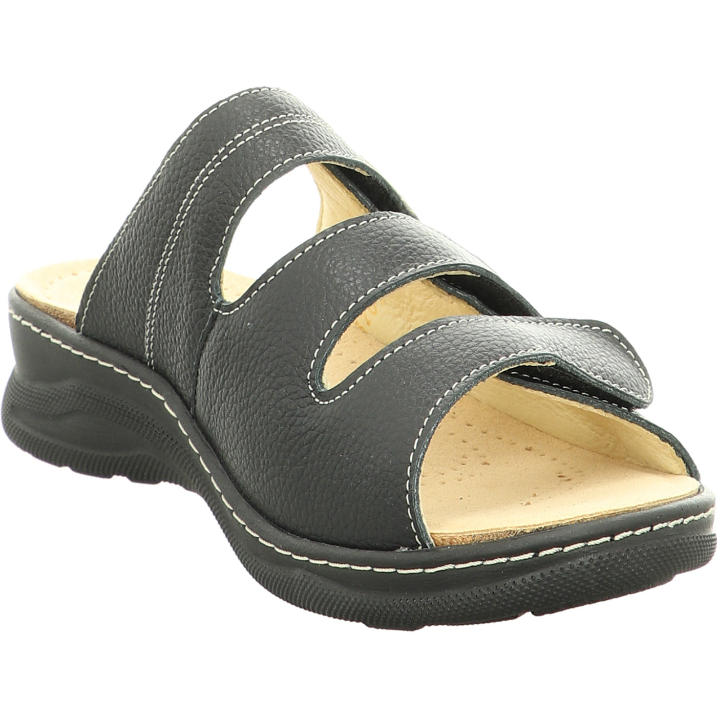 Fidelio Pantolette Ortho+ schwarz