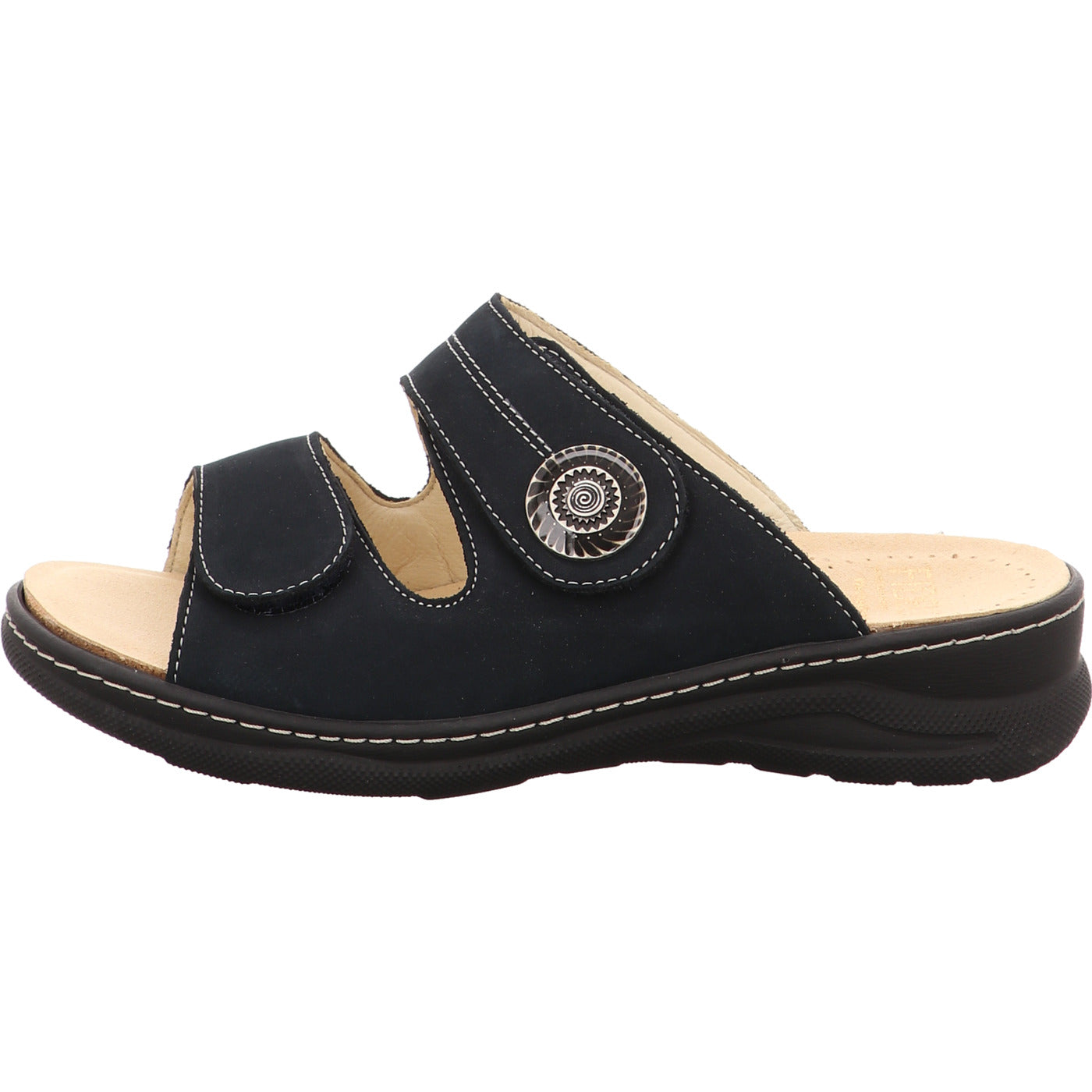 Fidelio Pantolette Ortho+ blau