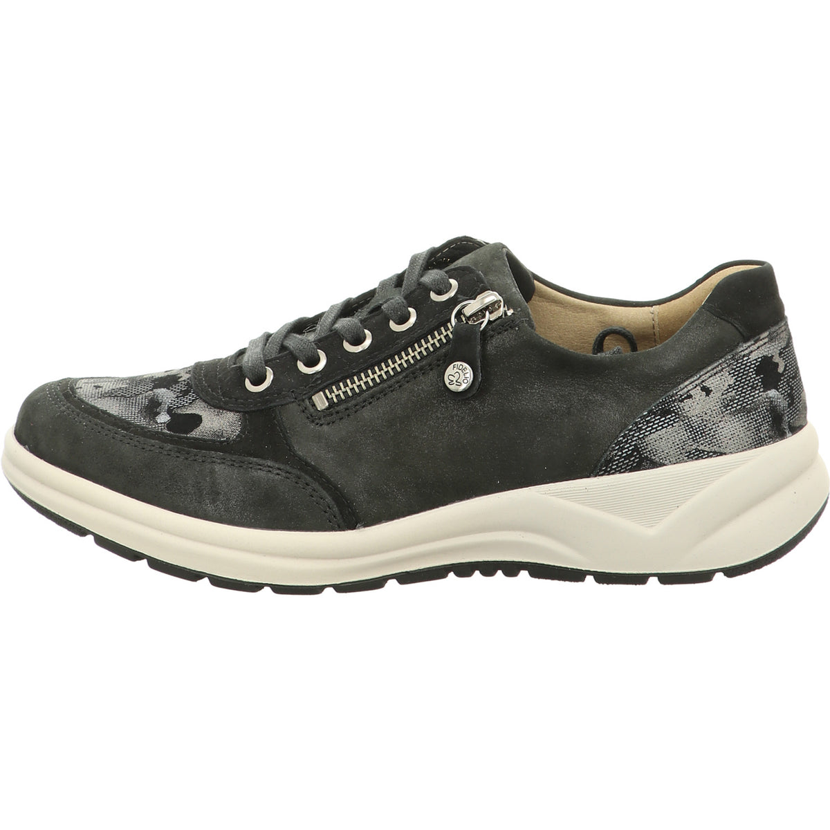 Fidelio Schnürschuh Hiker schwarz