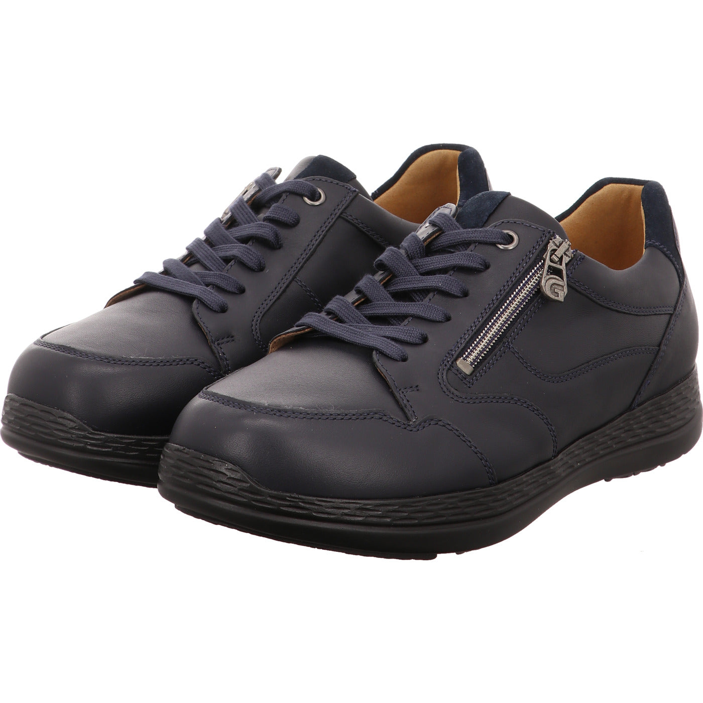 Ganter Schnürschuh Karl-Ludwig blau