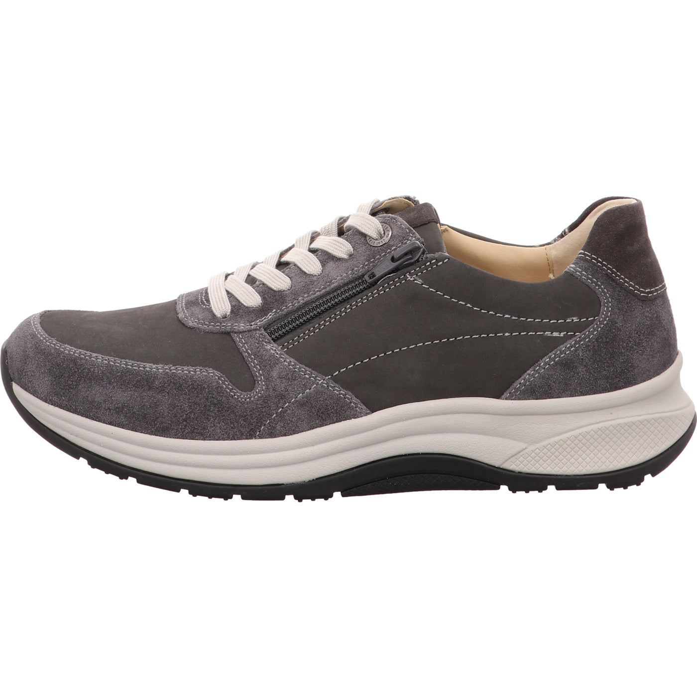 Ganter Schnürschuh grau