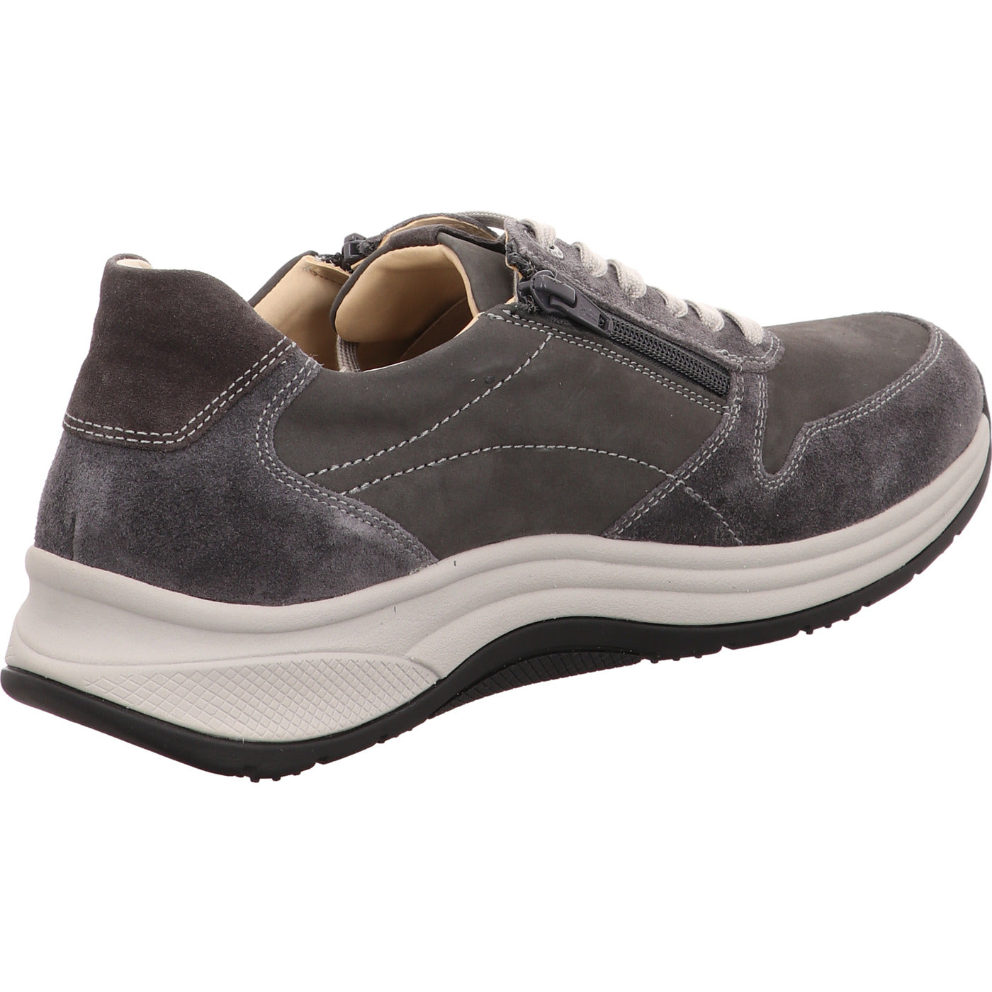 Ganter Schnürschuh grau