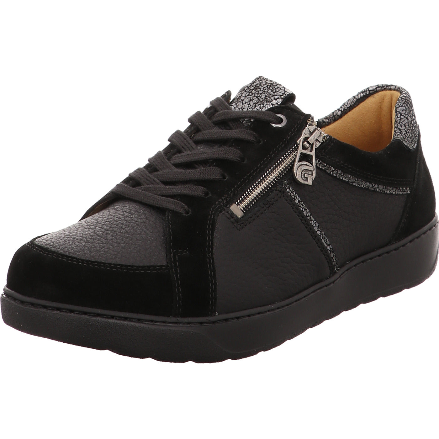 Ganter Schnürschuh Kelly schwarz
