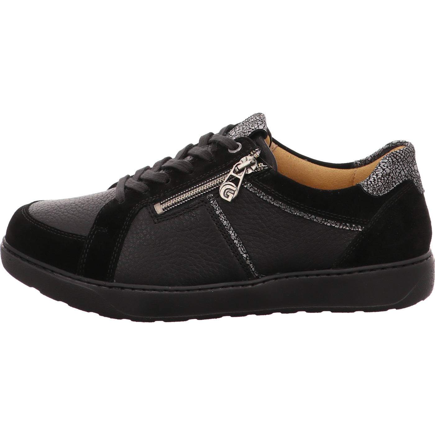 Ganter Schnürschuh Kelly schwarz